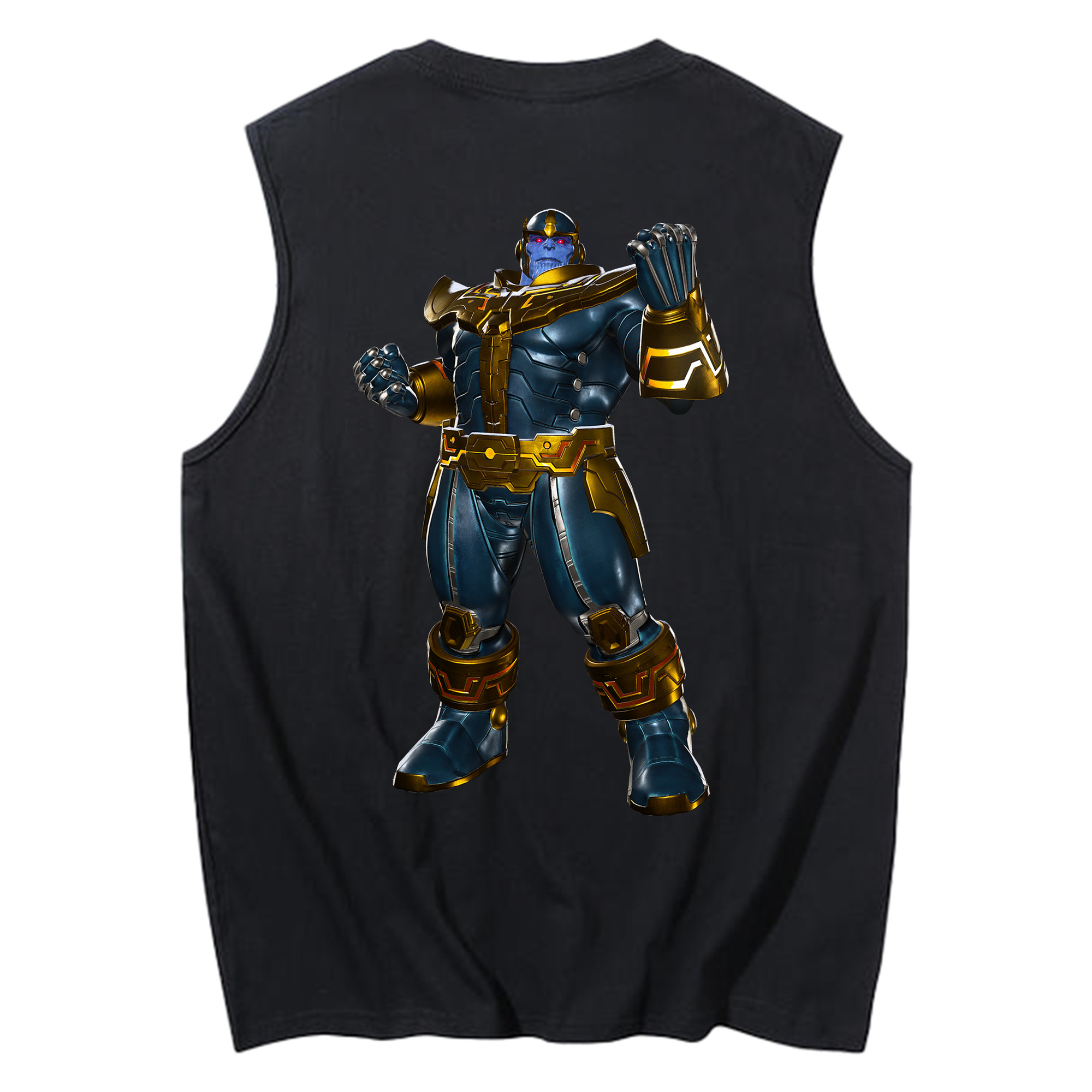 （画像用） アベンジャーズ The Avengers コットン100％タンクトップ（背面プリント）