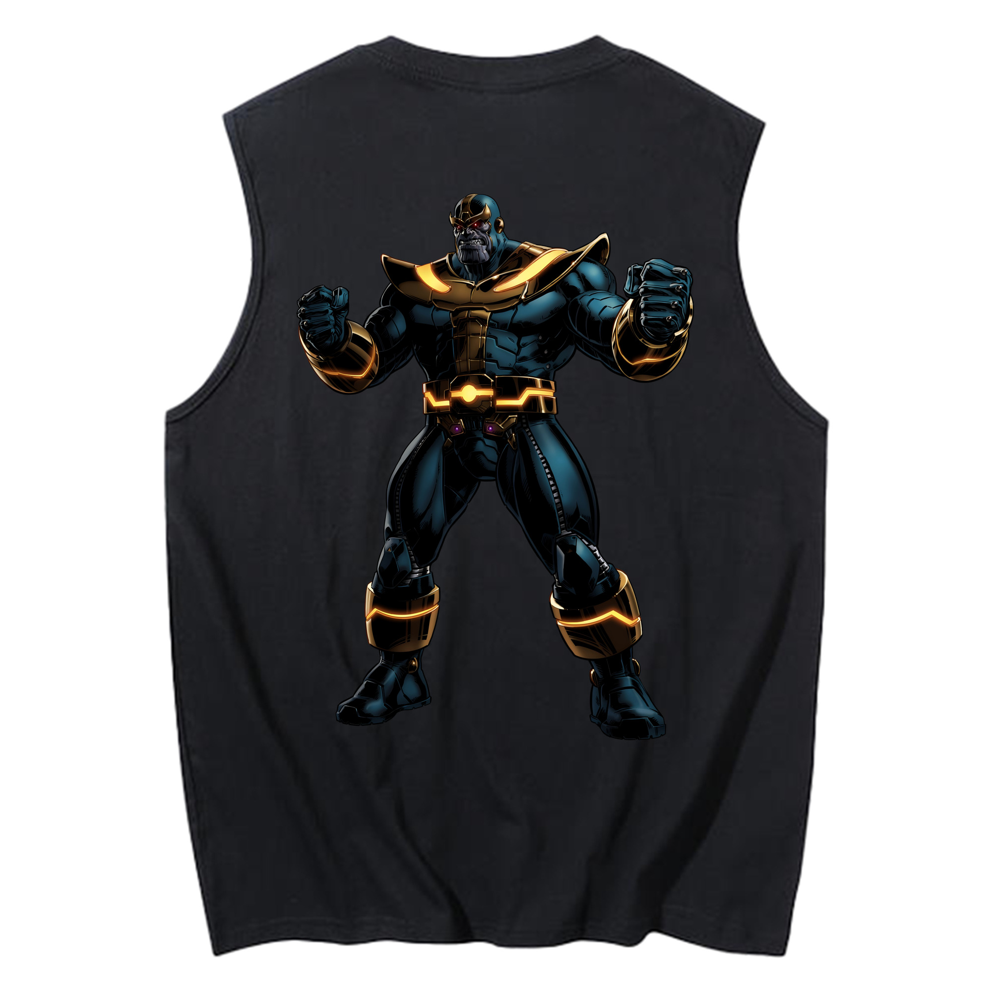 （画像用） アベンジャーズ The Avengers コットン100％タンクトップ（背面プリント）