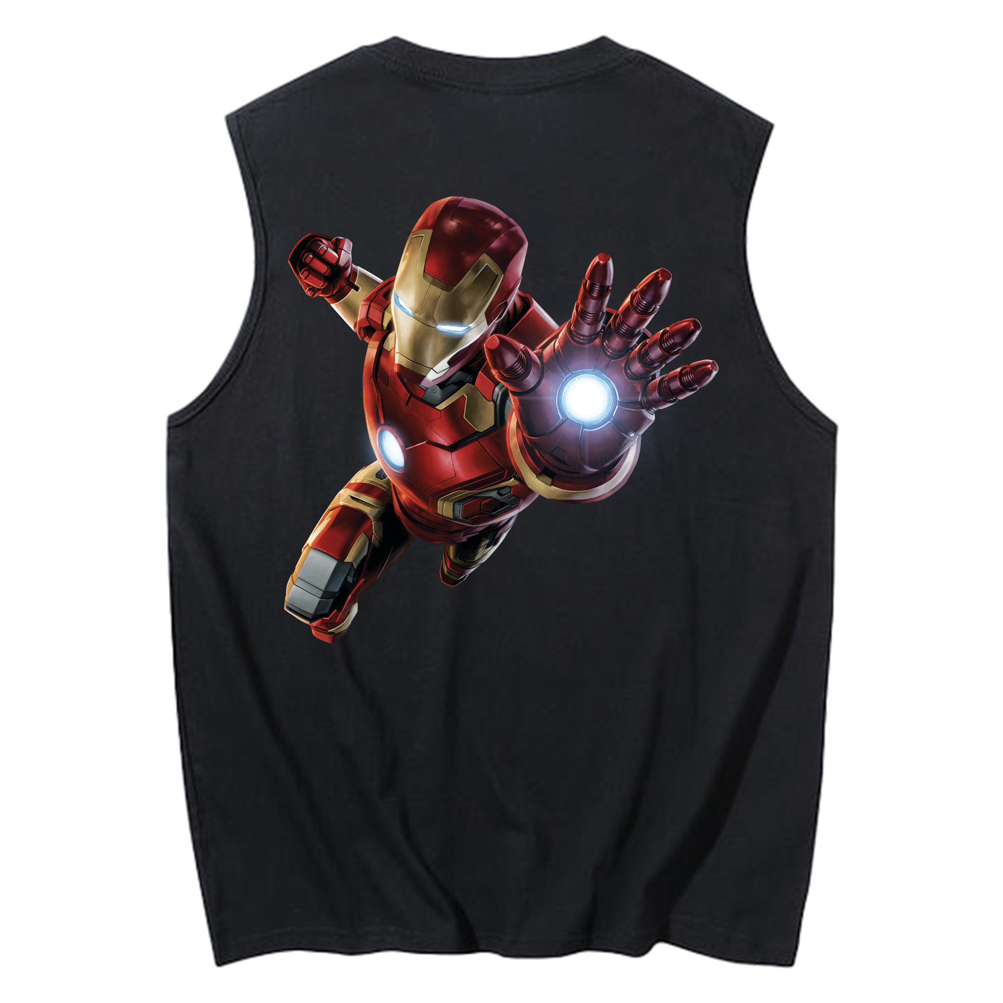 （画像用） アベンジャーズ The Avengers コットン100％タンクトップ（背面プリント）
