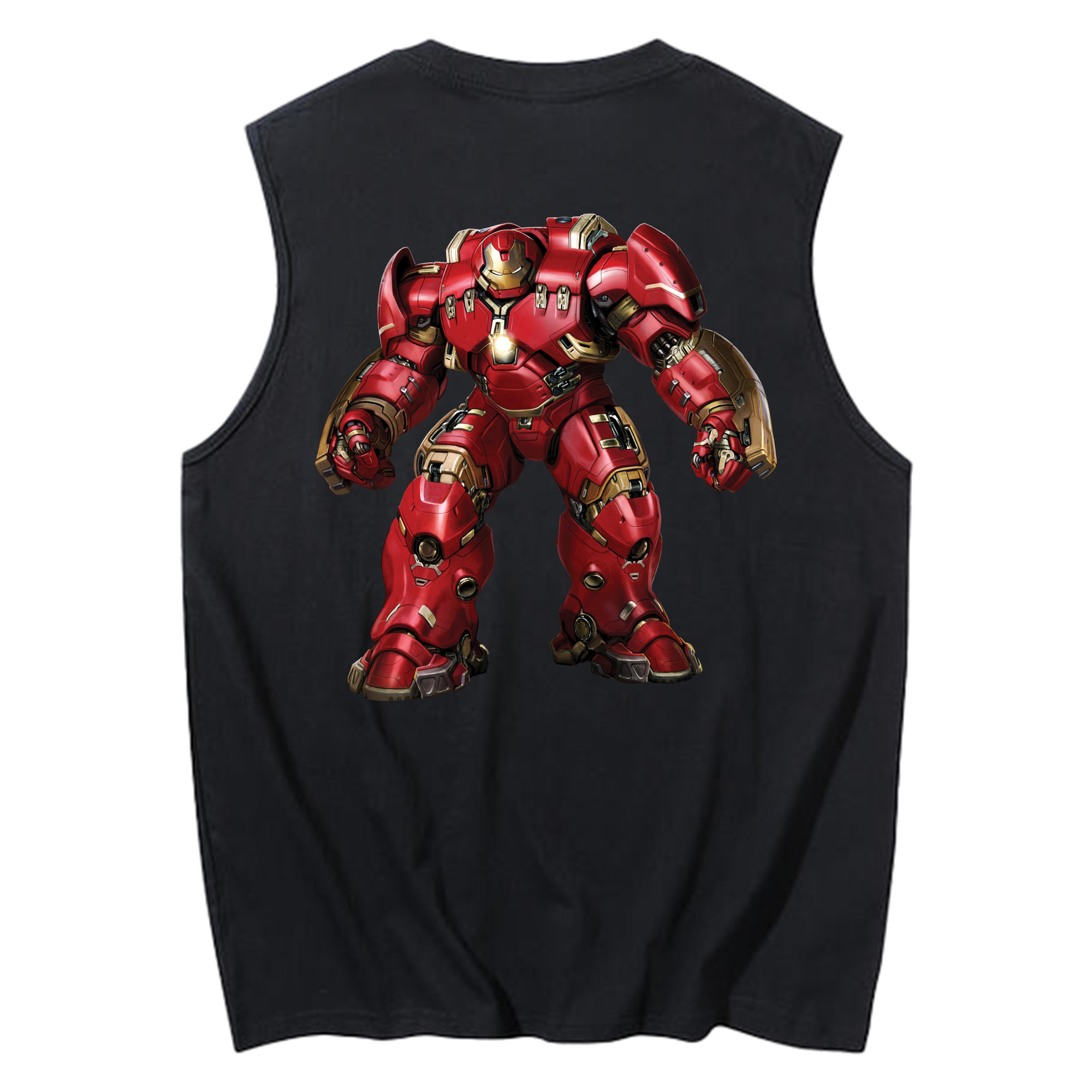 （画像用） アベンジャーズ The Avengers コットン100％タンクトップ（背面プリント）