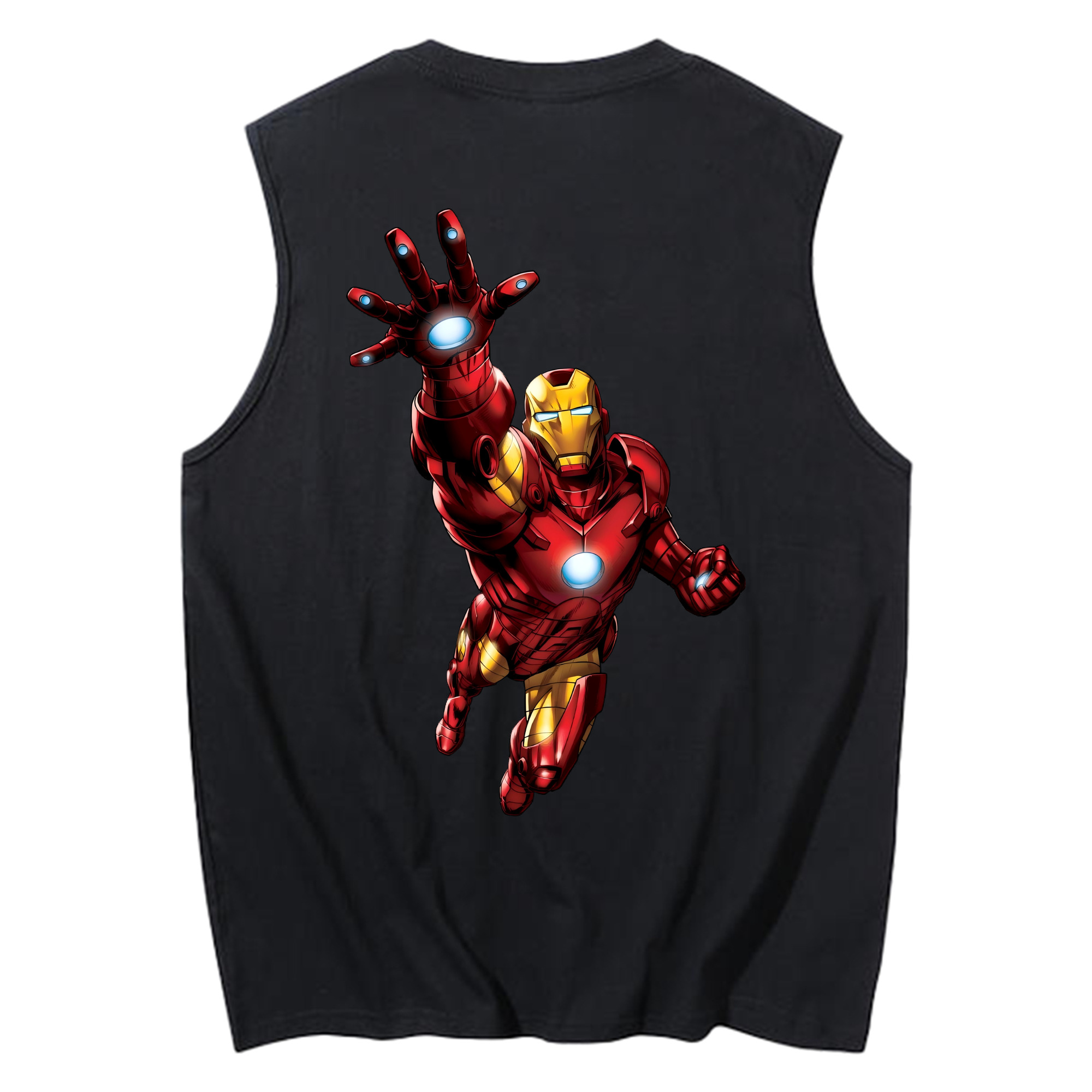 （画像用） アベンジャーズ The Avengers コットン100％タンクトップ（背面プリント）