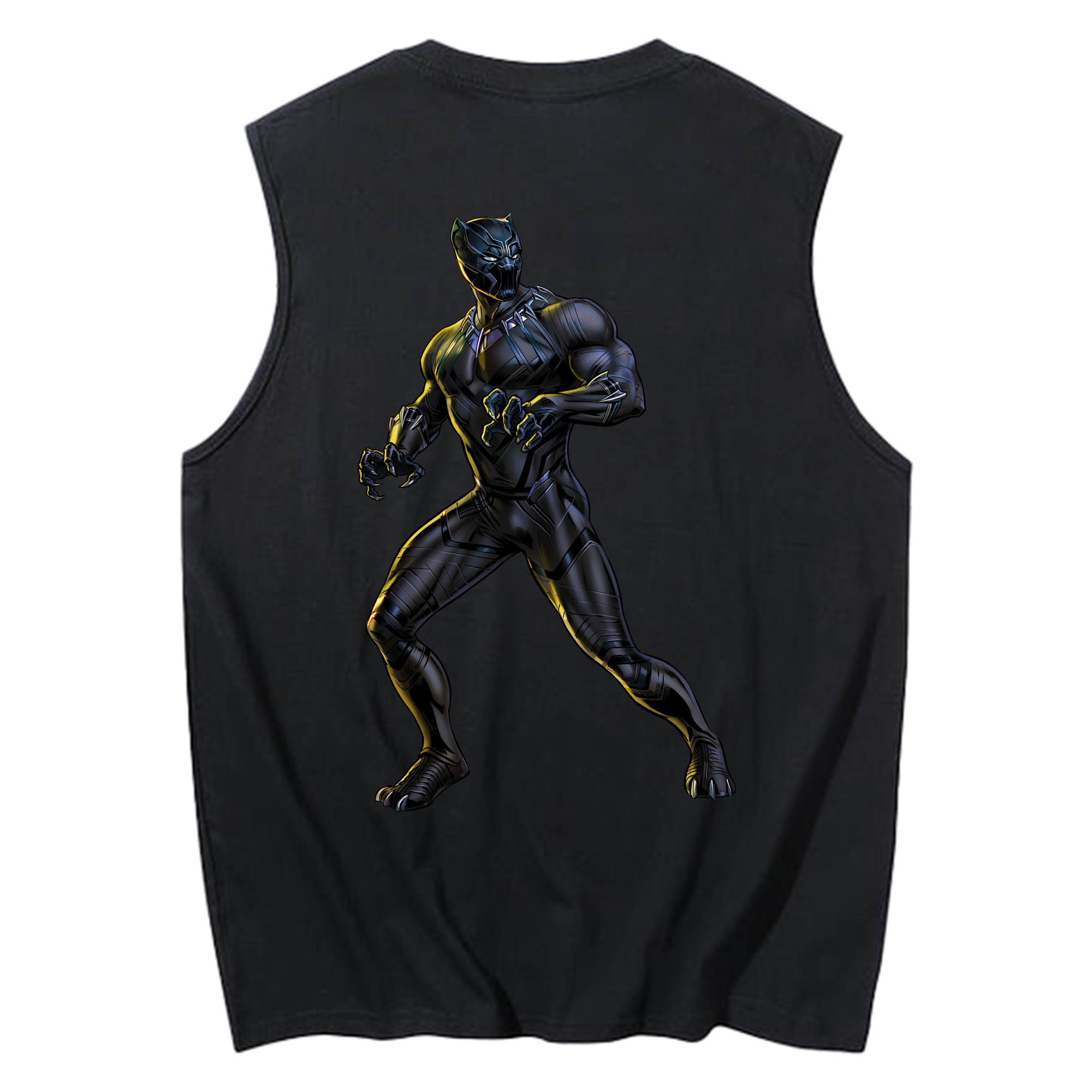 （画像用） アベンジャーズ The Avengers コットン100％タンクトップ（背面プリント）