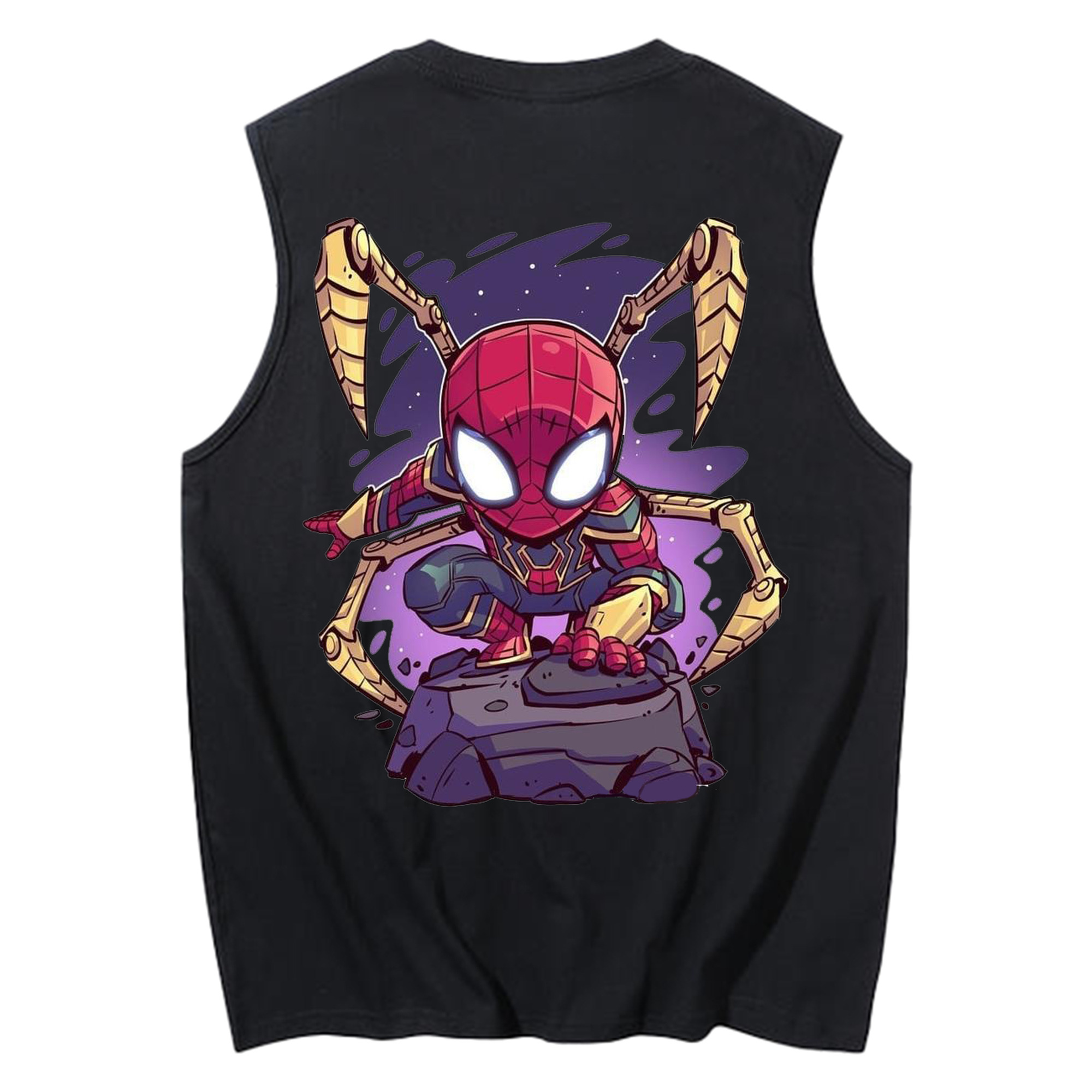 （画像用） アベンジャーズ The Avengers コットン100％タンクトップ（背面プリント）