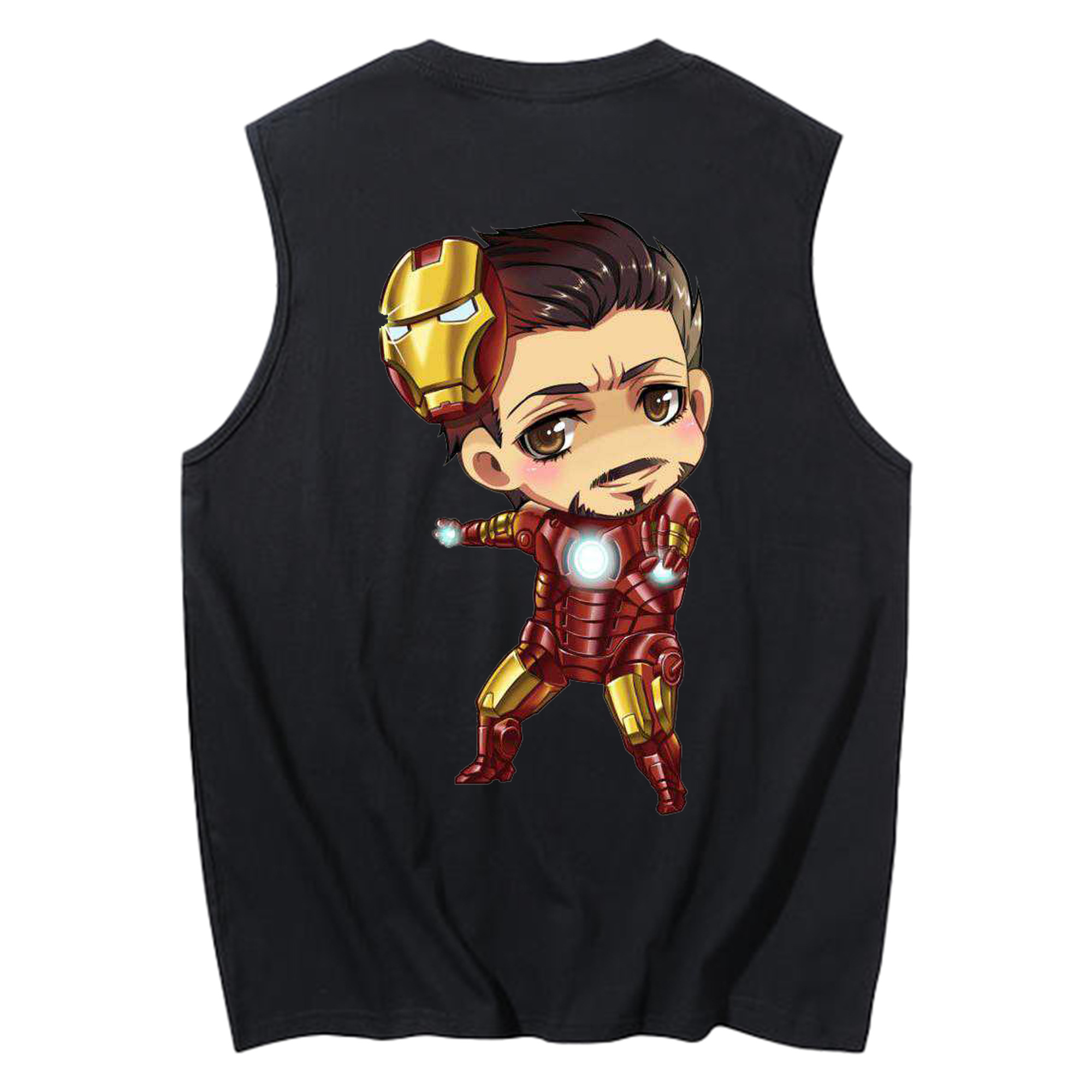（画像用） アベンジャーズ The Avengers コットン100％タンクトップ（背面プリント）