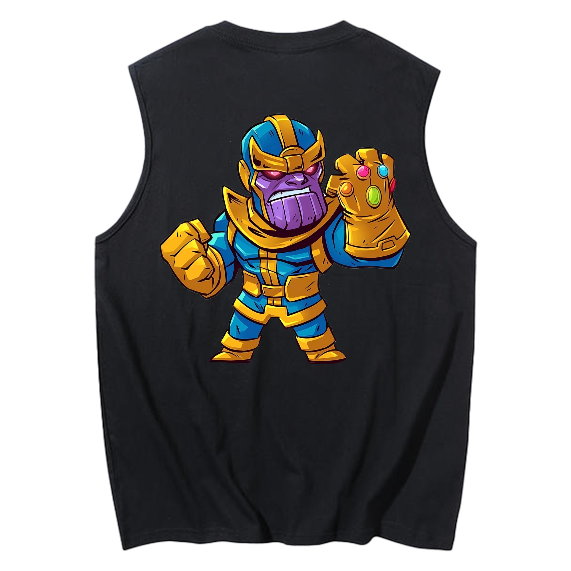 （画像用） アベンジャーズ The Avengers コットン100％タンクトップ（背面プリント）