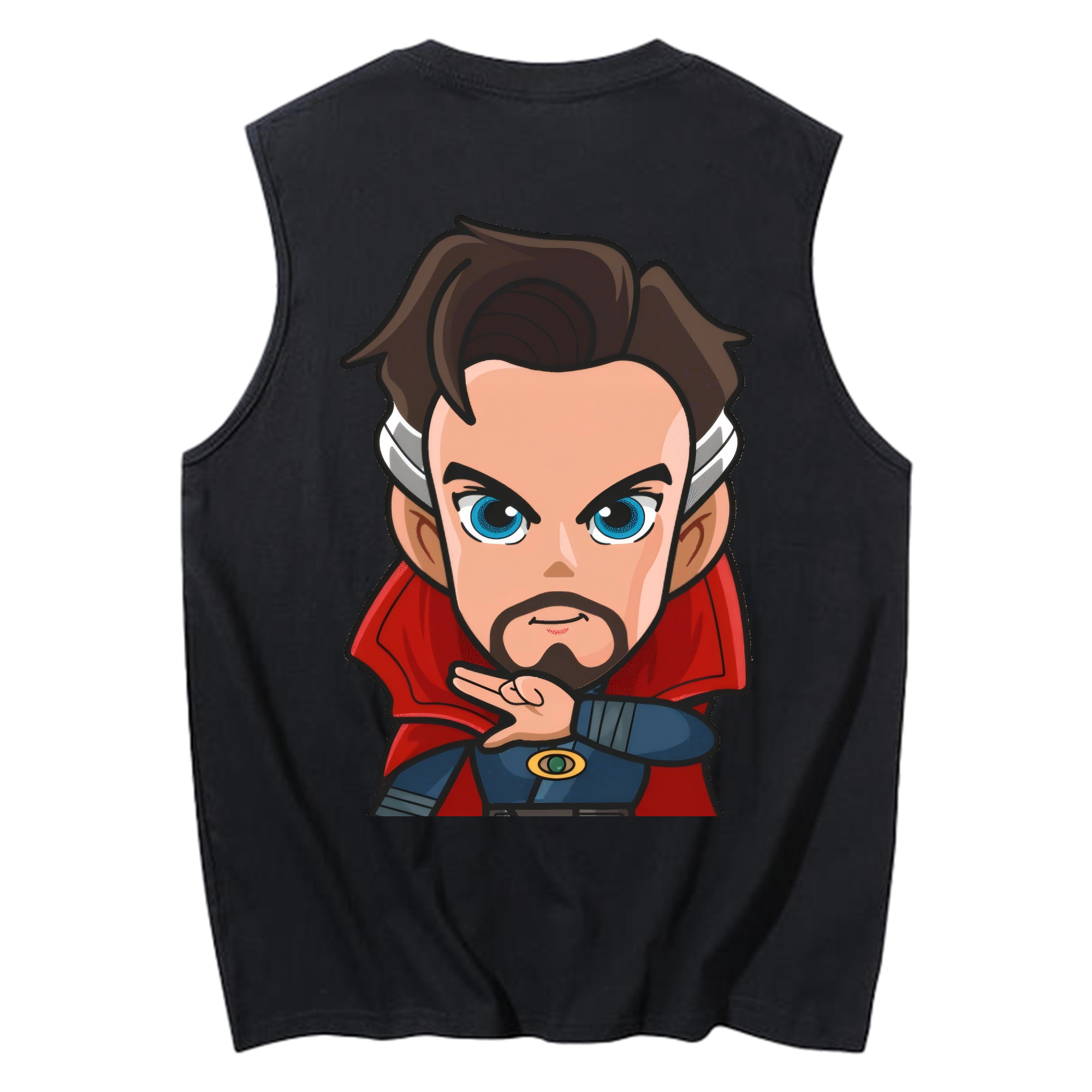 （画像用） アベンジャーズ The Avengers コットン100％タンクトップ（背面プリント）