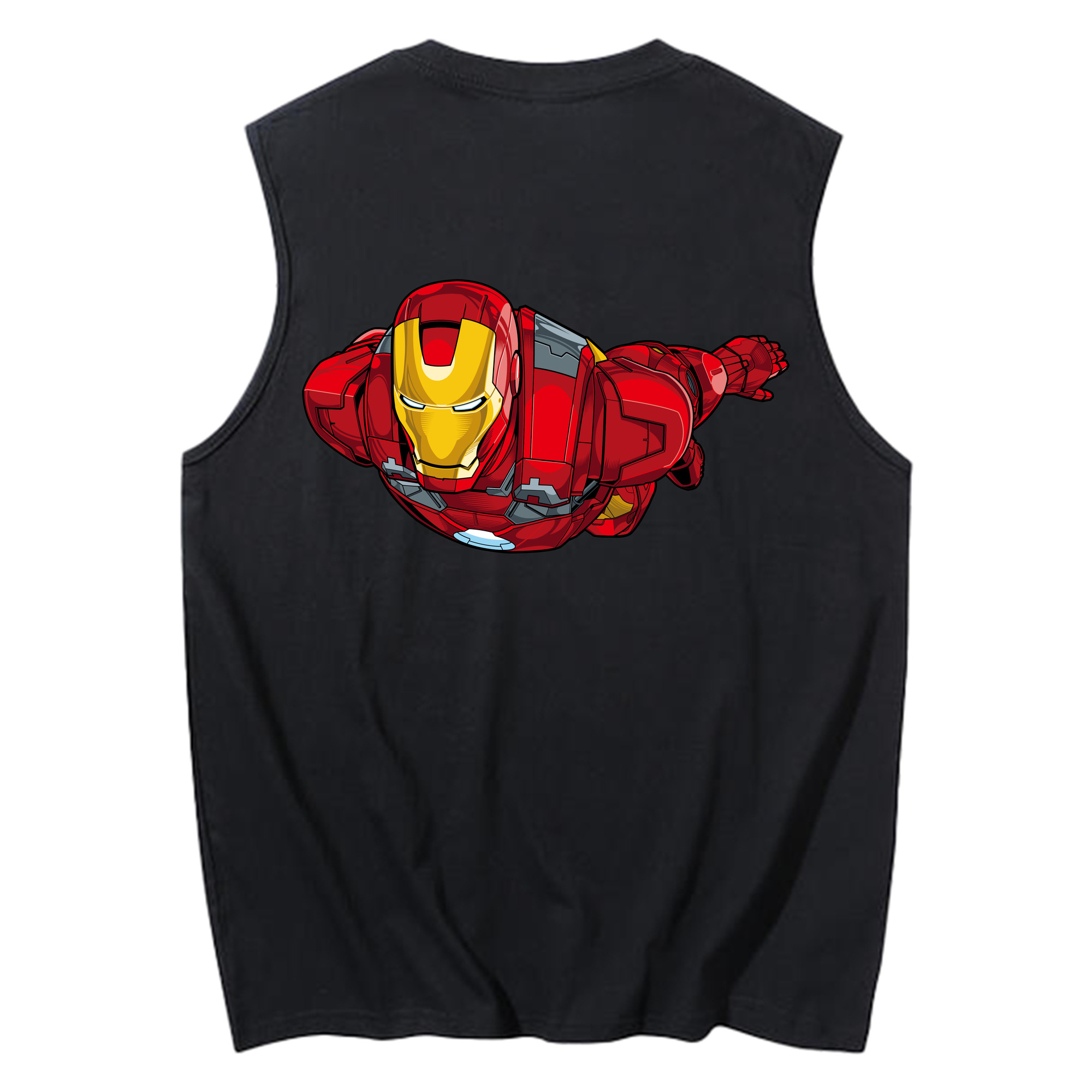 （画像用） アベンジャーズ The Avengers コットン100％タンクトップ（背面プリント）