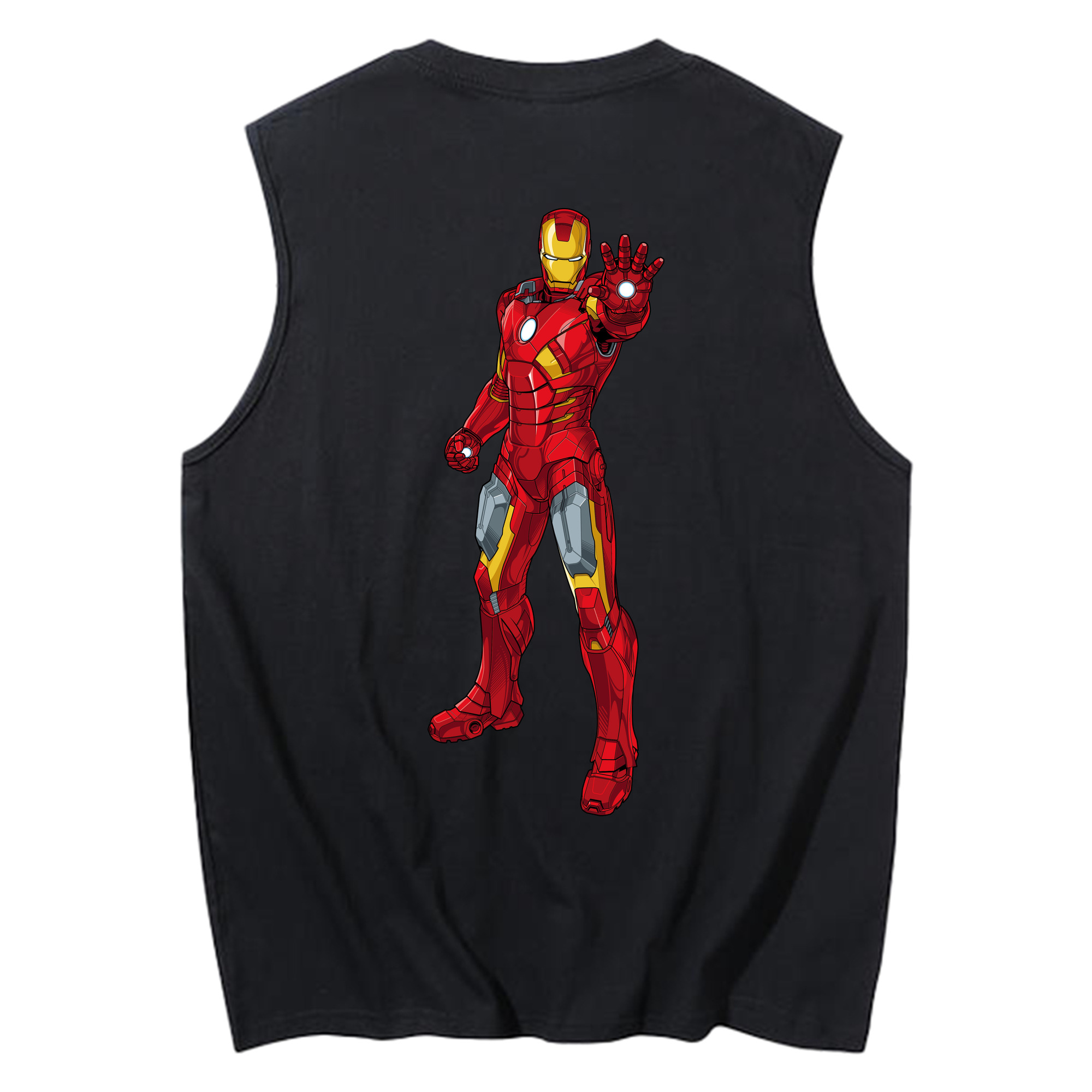 （画像用） アベンジャーズ The Avengers コットン100％タンクトップ（背面プリント）