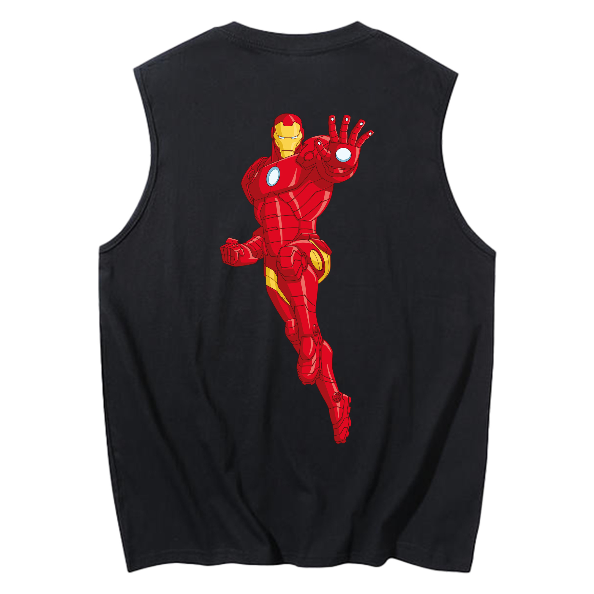 （画像用） アベンジャーズ The Avengers コットン100％タンクトップ（背面プリント）
