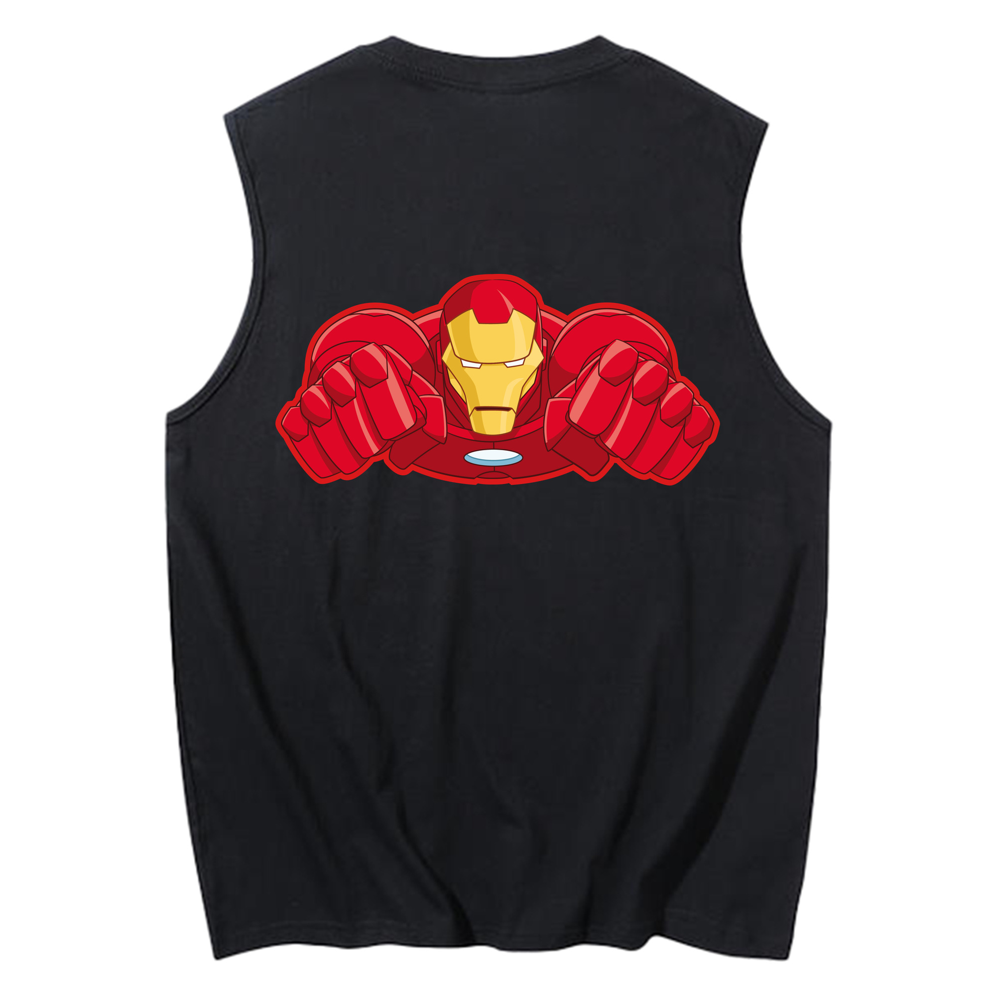 （画像用） アベンジャーズ The Avengers コットン100％タンクトップ（背面プリント）