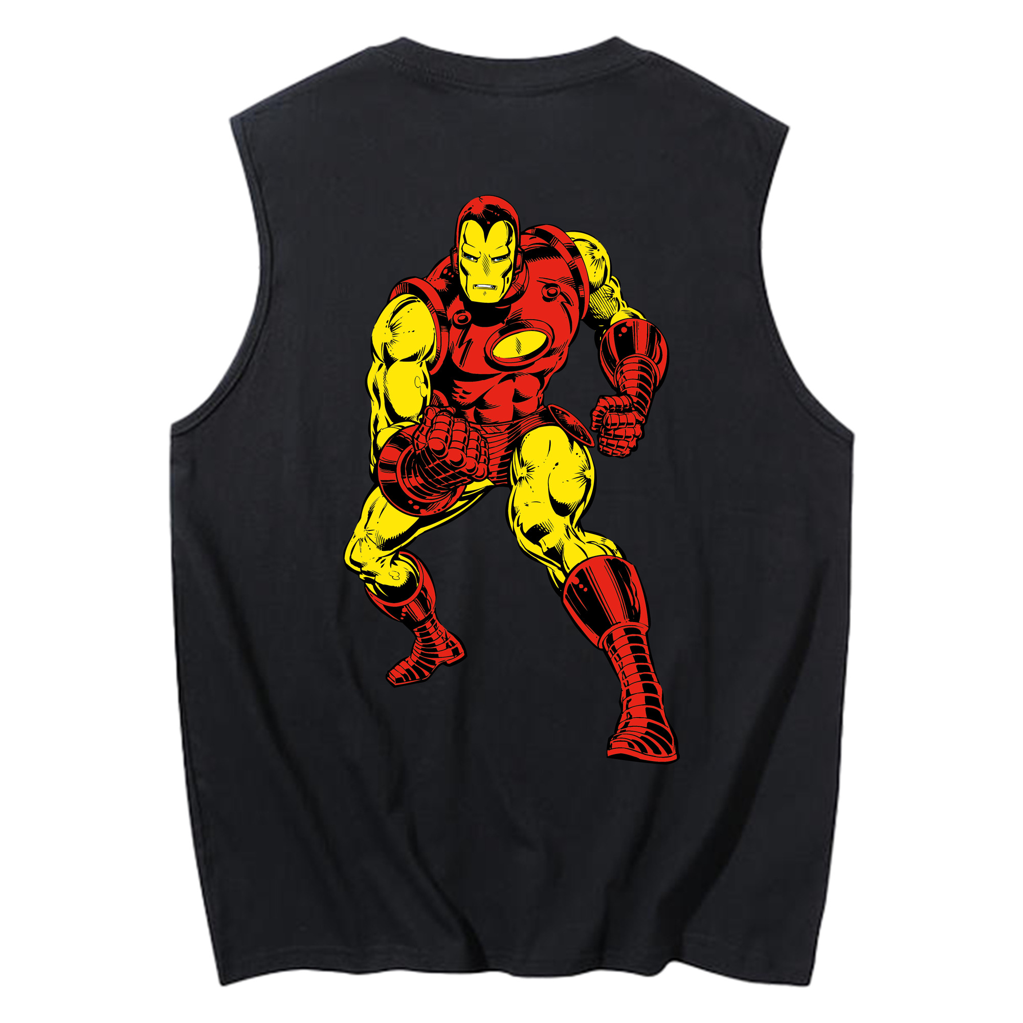 （画像用） アベンジャーズ The Avengers コットン100％タンクトップ（背面プリント）