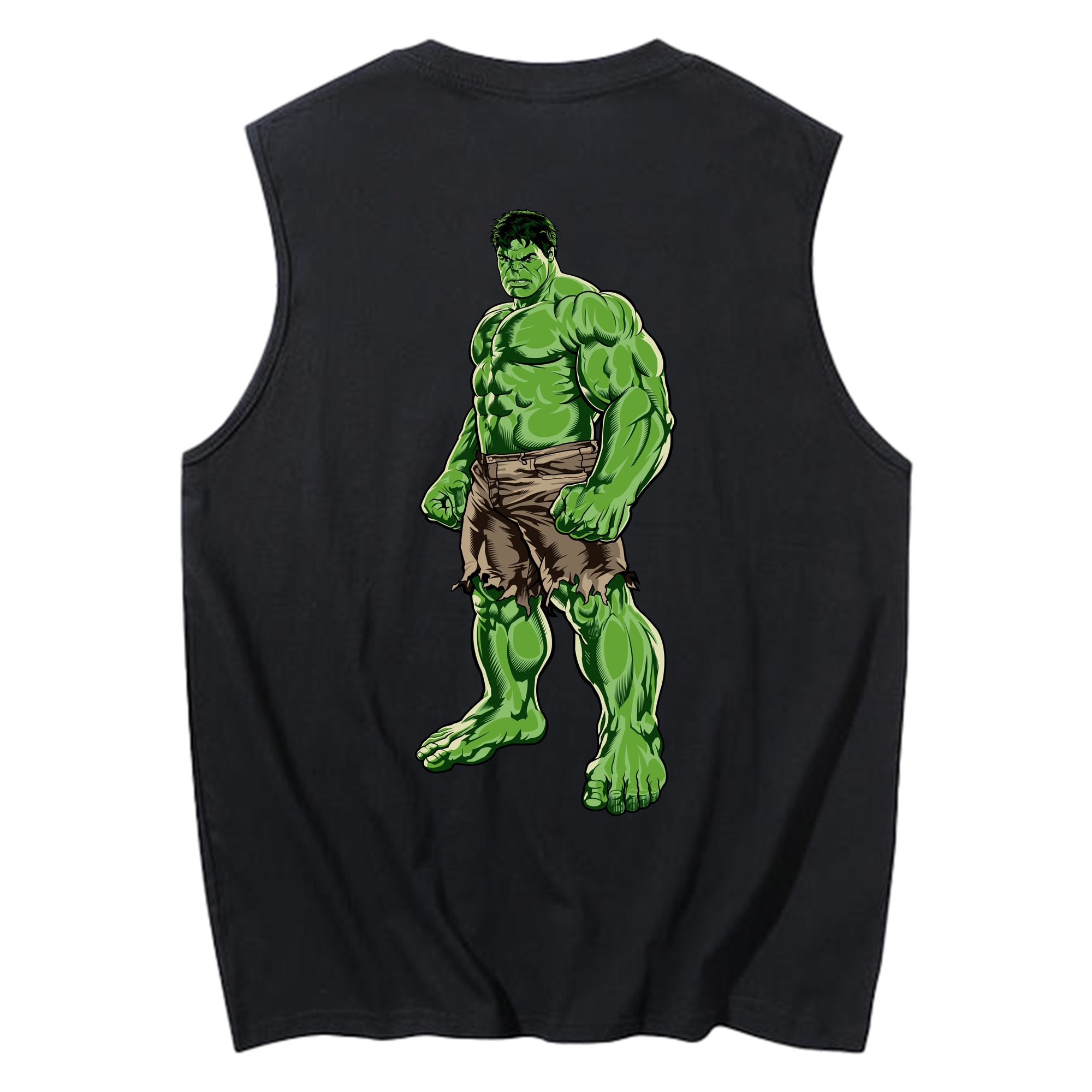 （画像用） アベンジャーズ The Avengers コットン100％タンクトップ（背面プリント）
