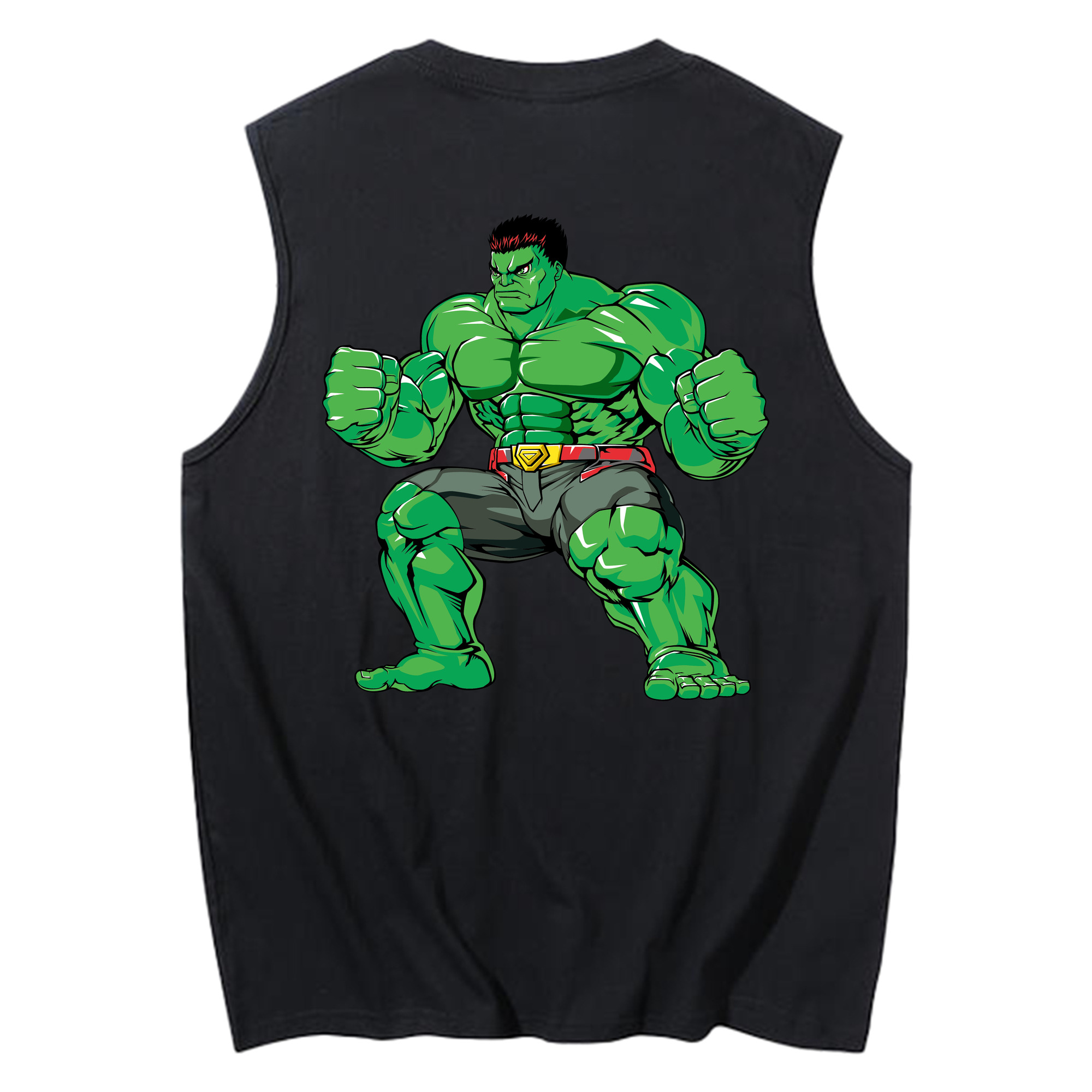 （画像用） アベンジャーズ The Avengers コットン100％タンクトップ（背面プリント）