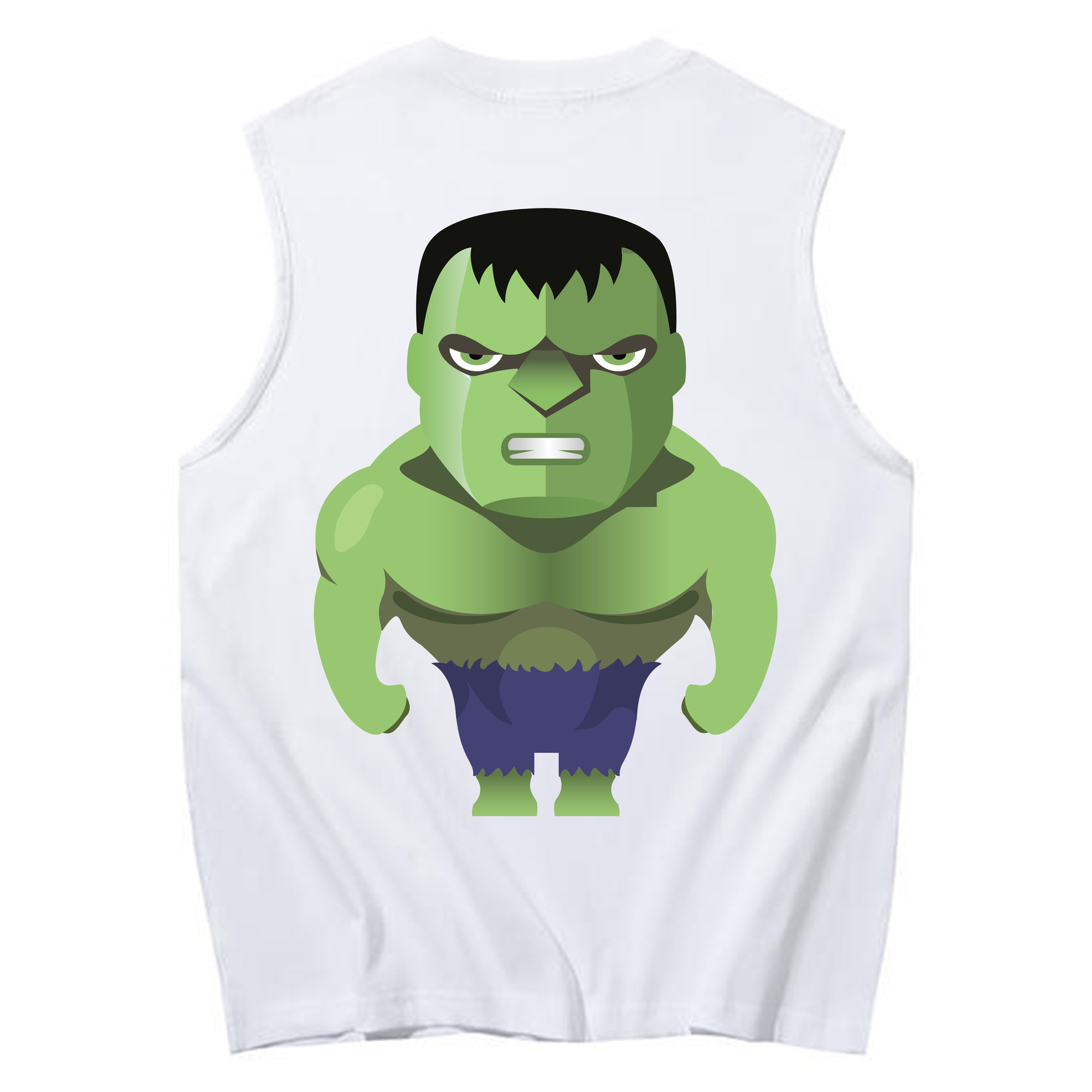 （画像用） アベンジャーズ The Avengers コットン100％タンクトップ（背面プリント）
