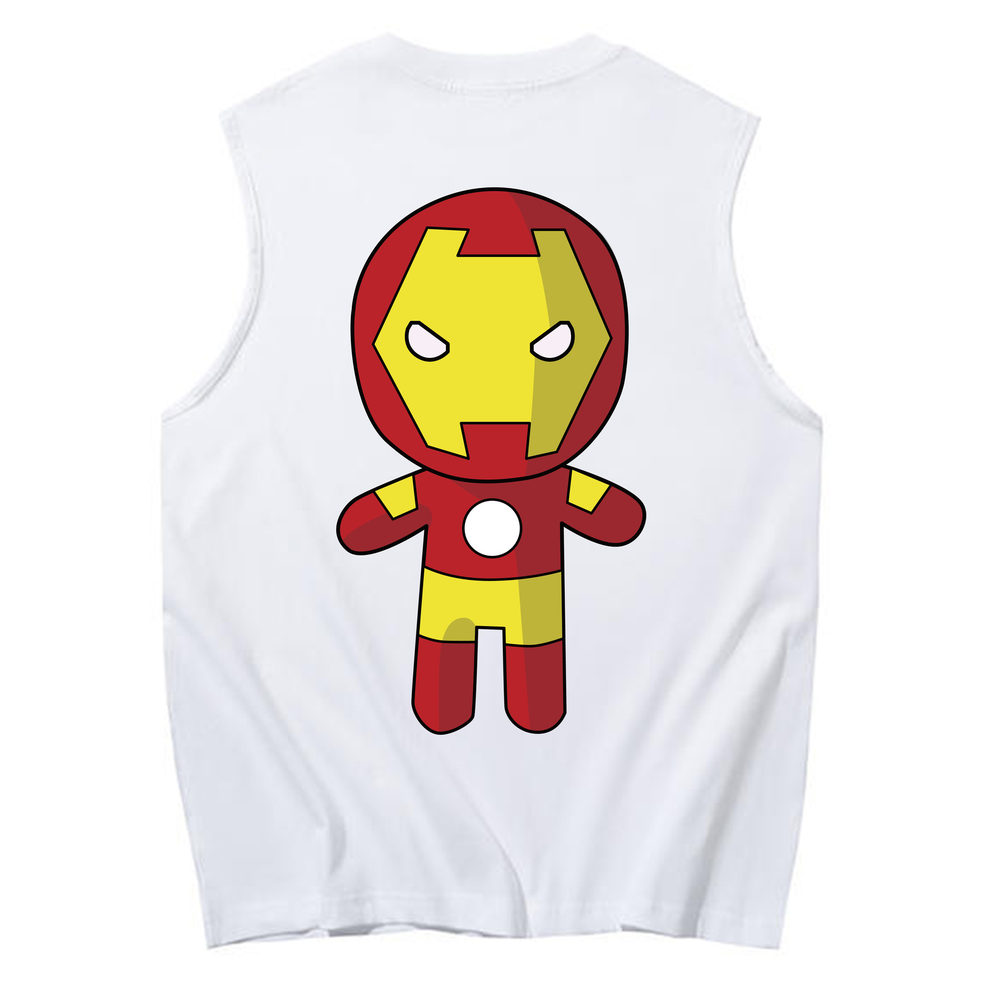 （画像用） アベンジャーズ The Avengers コットン100％タンクトップ（背面プリント）