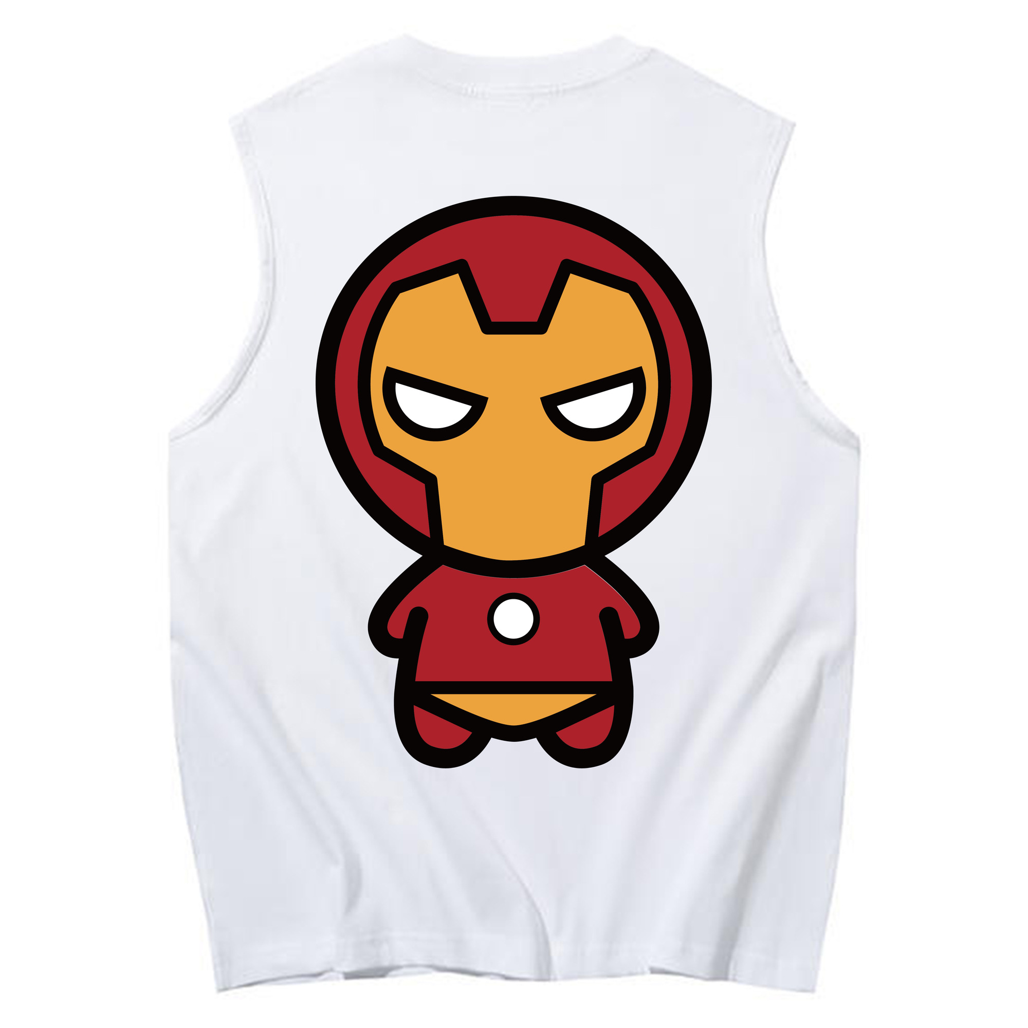 （画像用） アベンジャーズ The Avengers コットン100％タンクトップ（背面プリント）