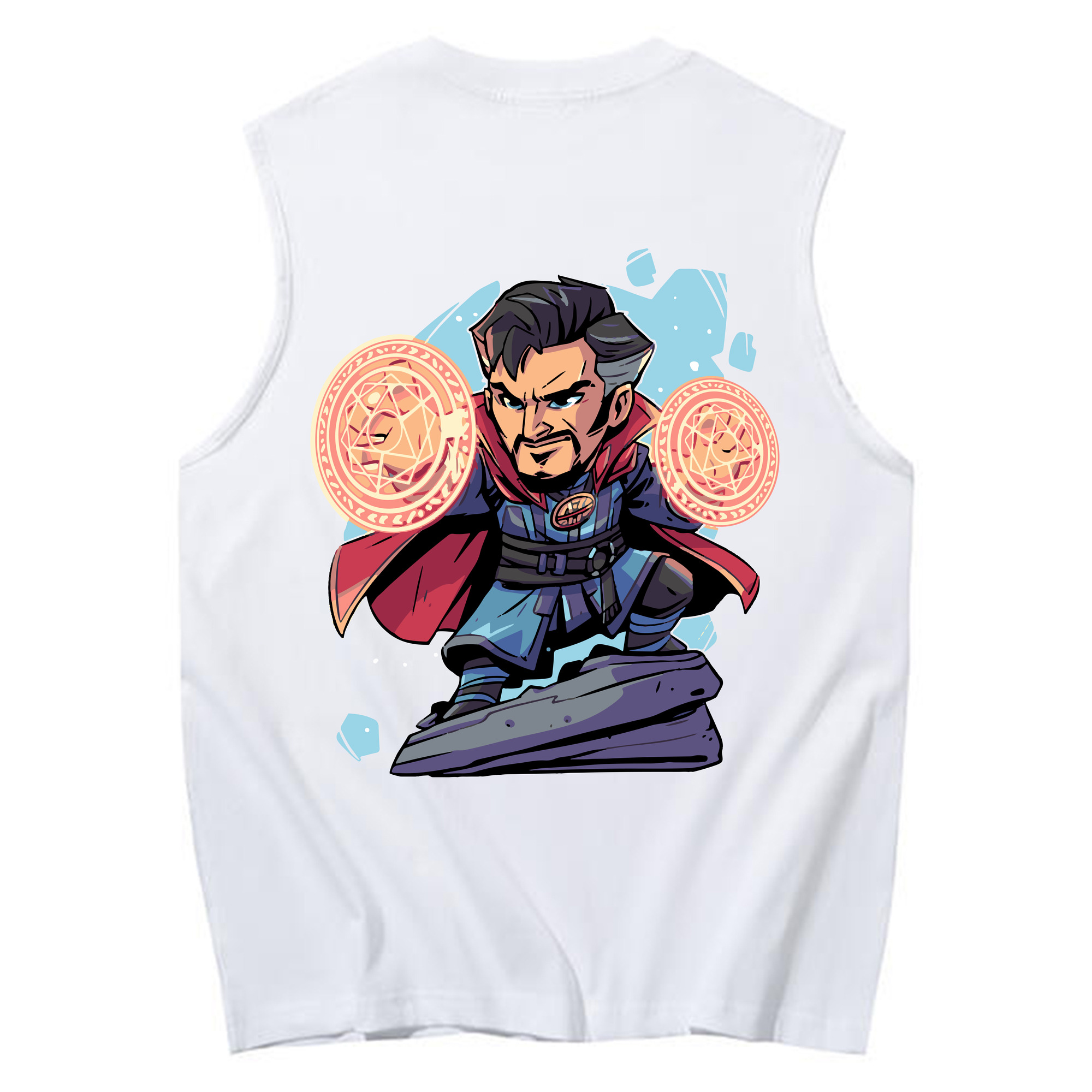 （画像用） アベンジャーズ The Avengers コットン100％タンクトップ（背面プリント）