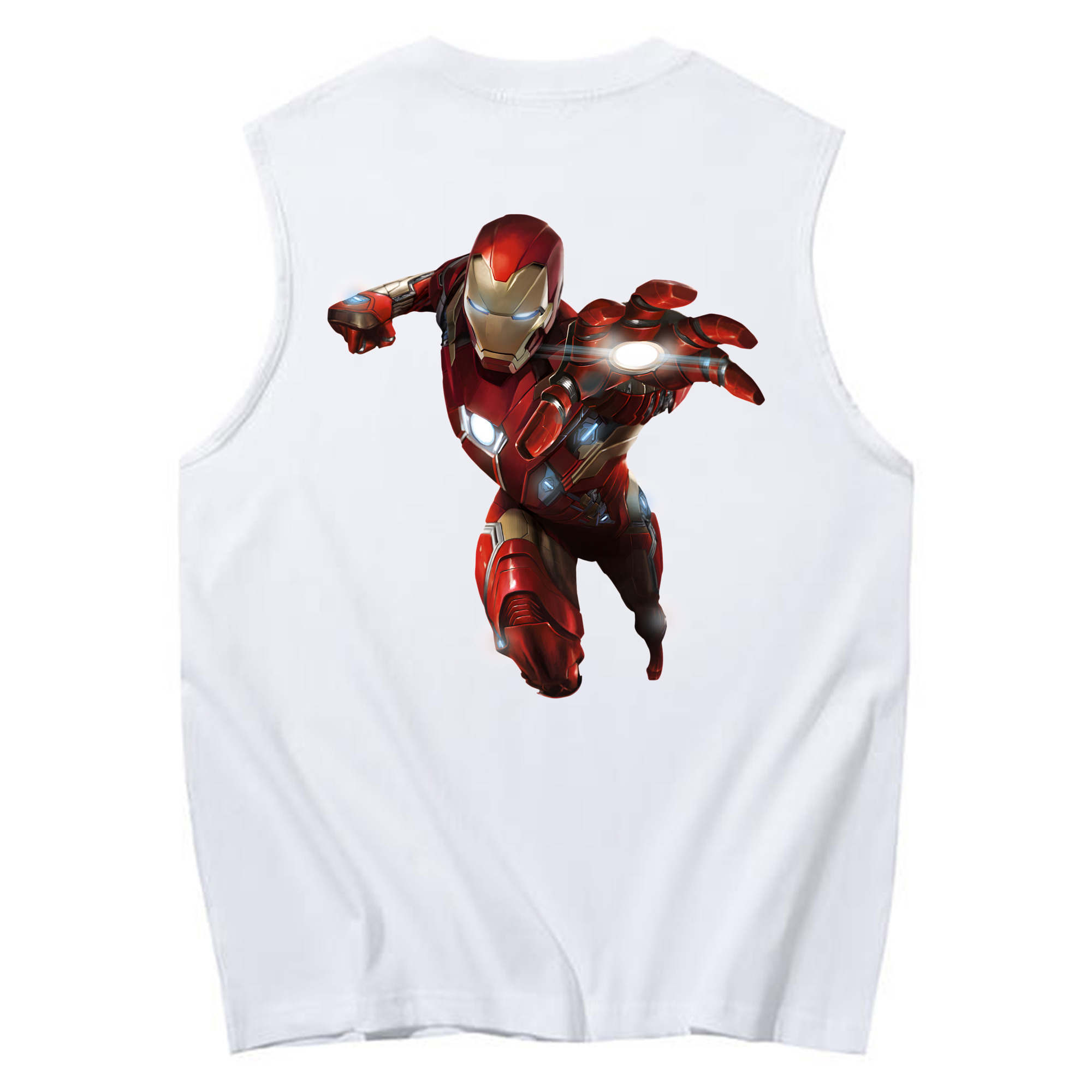 （画像用） アベンジャーズ The Avengers コットン100％タンクトップ（背面プリント）