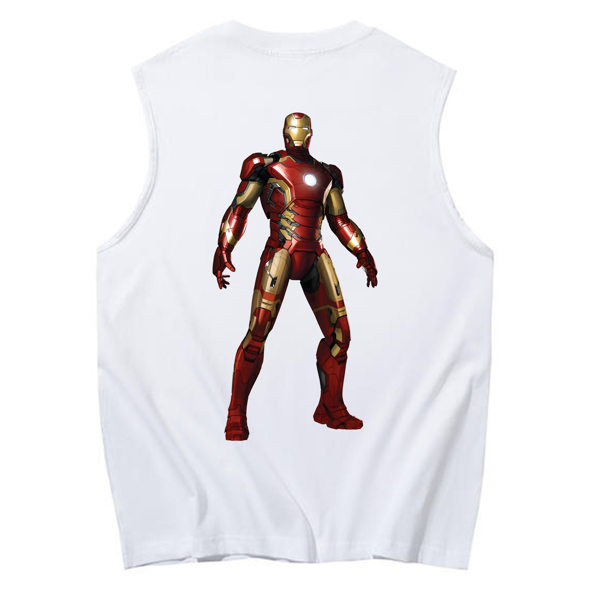 （画像用） アベンジャーズ The Avengers コットン100％タンクトップ（背面プリント）
