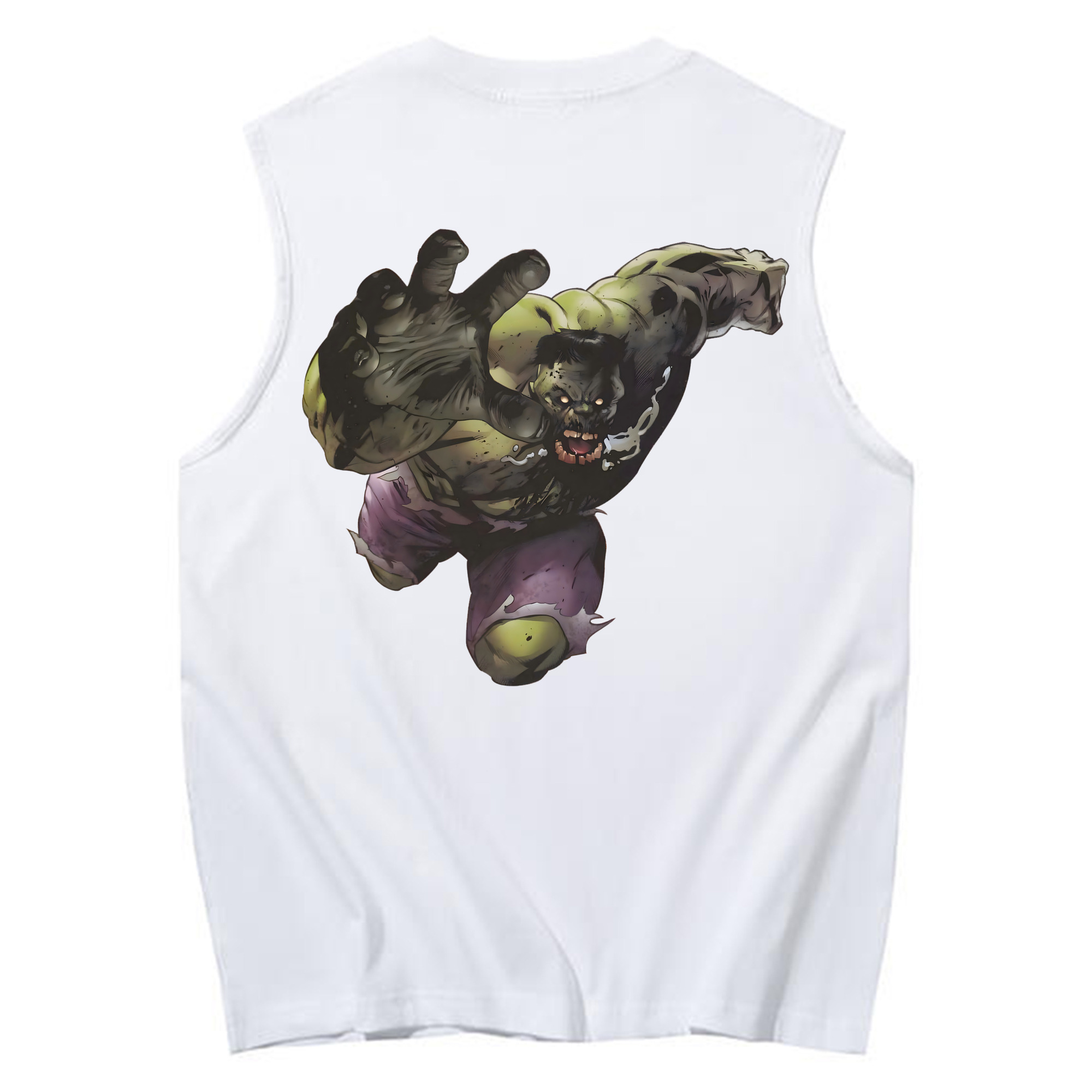 （画像用） アベンジャーズ The Avengers コットン100％タンクトップ（背面プリント）