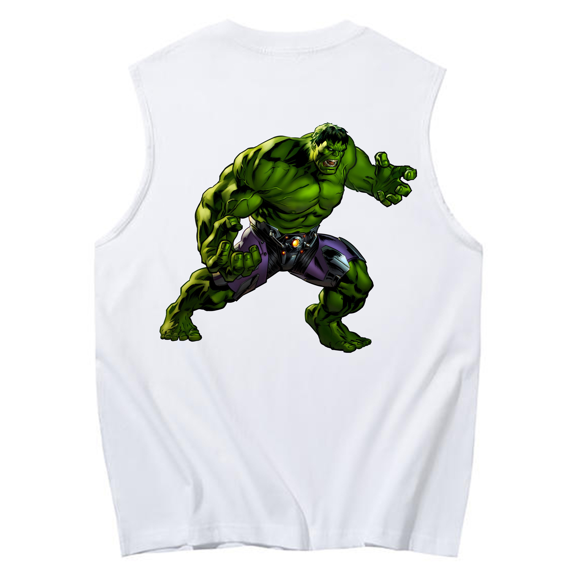 （画像用） アベンジャーズ The Avengers コットン100％タンクトップ（背面プリント）