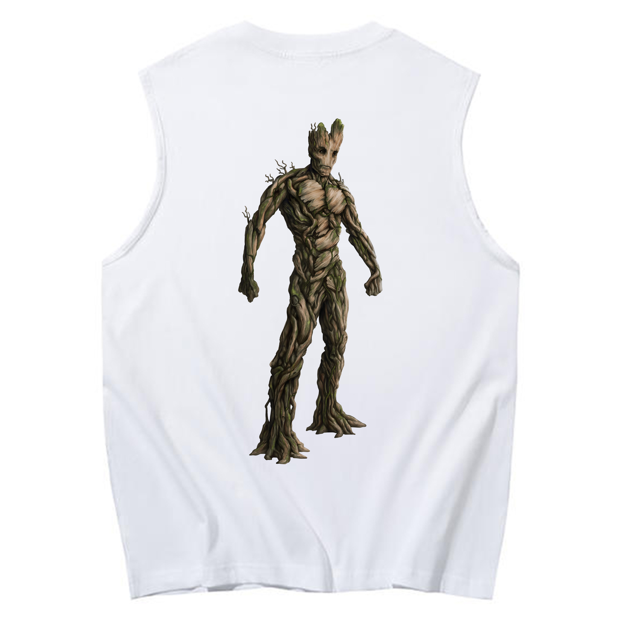 （画像用） アベンジャーズ The Avengers コットン100％タンクトップ（背面プリント）