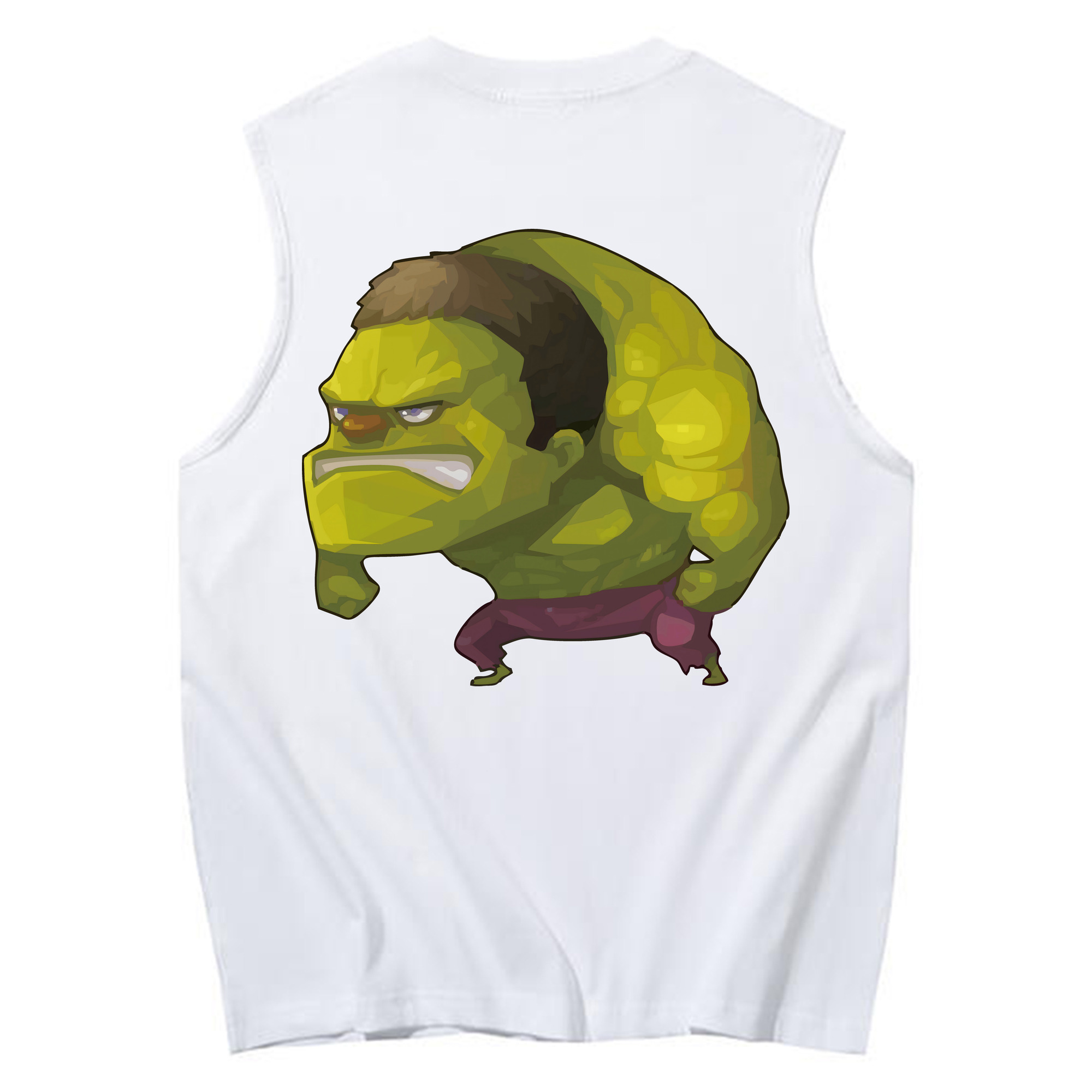 （画像用） アベンジャーズ The Avengers コットン100％タンクトップ（背面プリント）