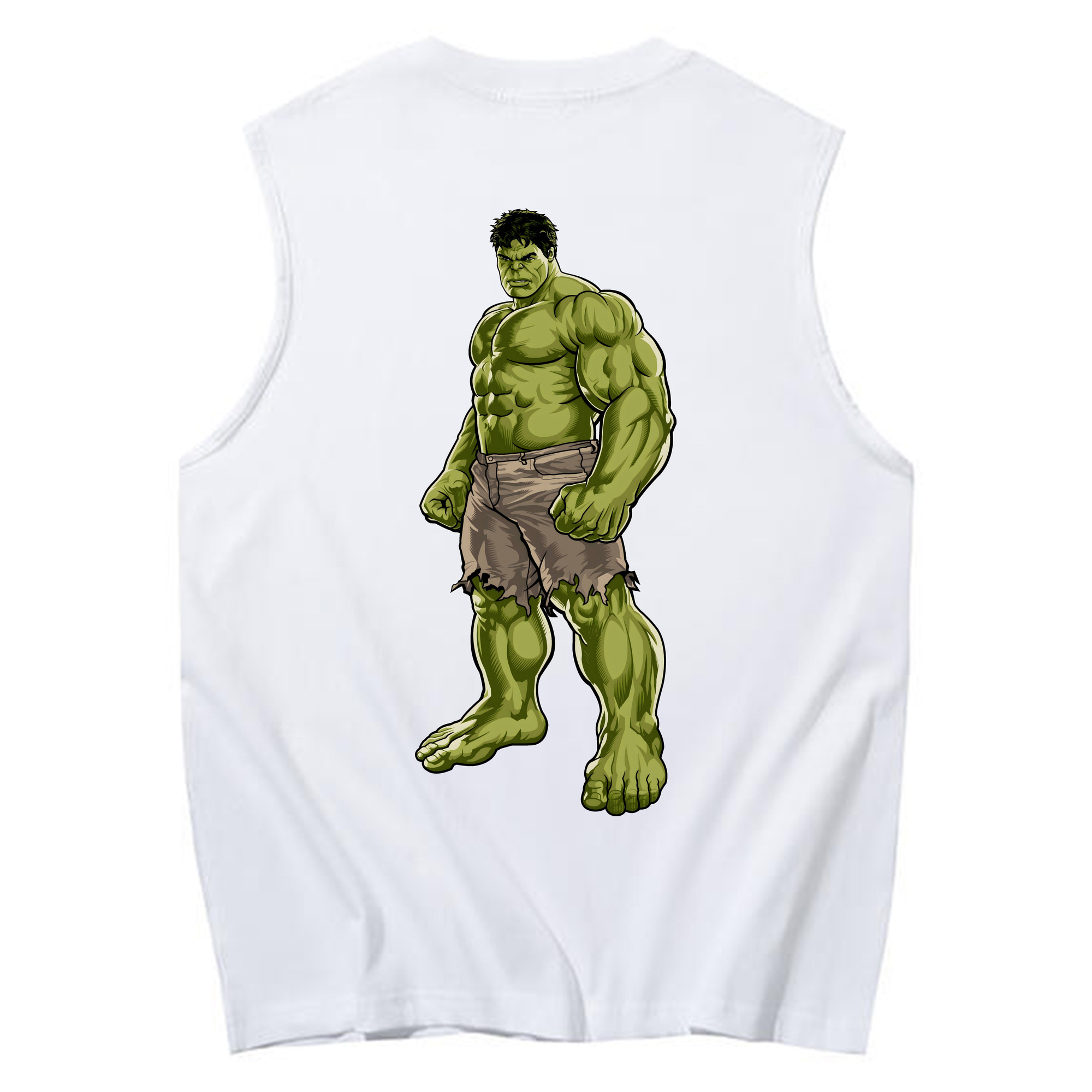（画像用） アベンジャーズ The Avengers コットン100％タンクトップ（背面プリント）