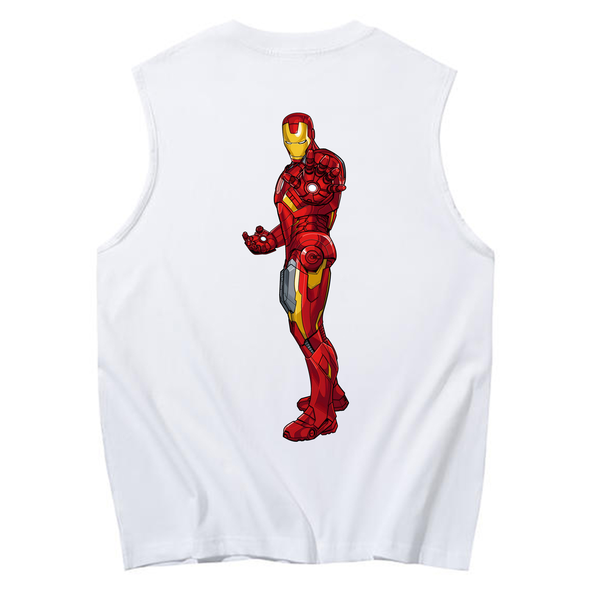 （画像用） アベンジャーズ The Avengers コットン100％タンクトップ（背面プリント）