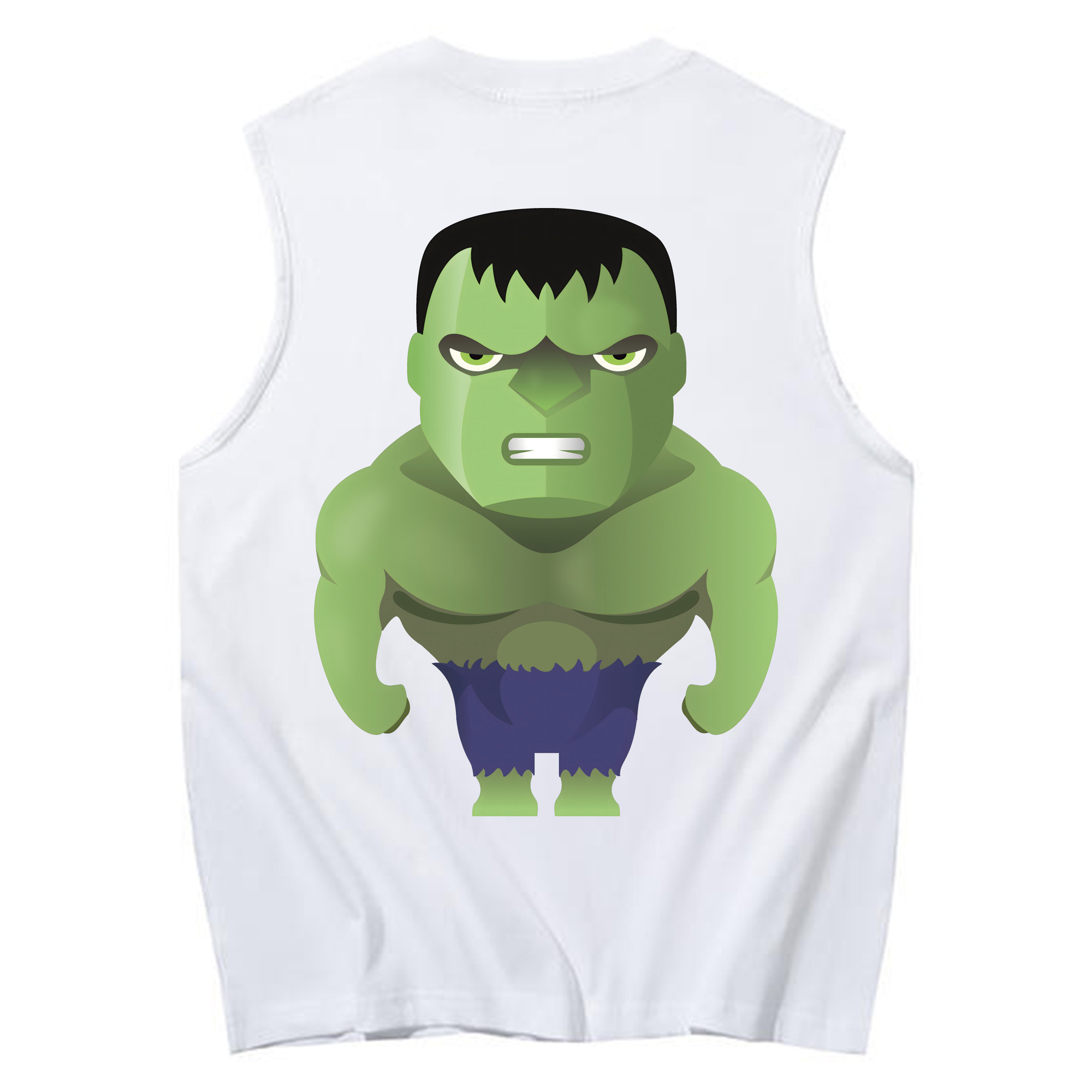 （画像用） アベンジャーズ The Avengers コットン100％タンクトップ（背面プリント）