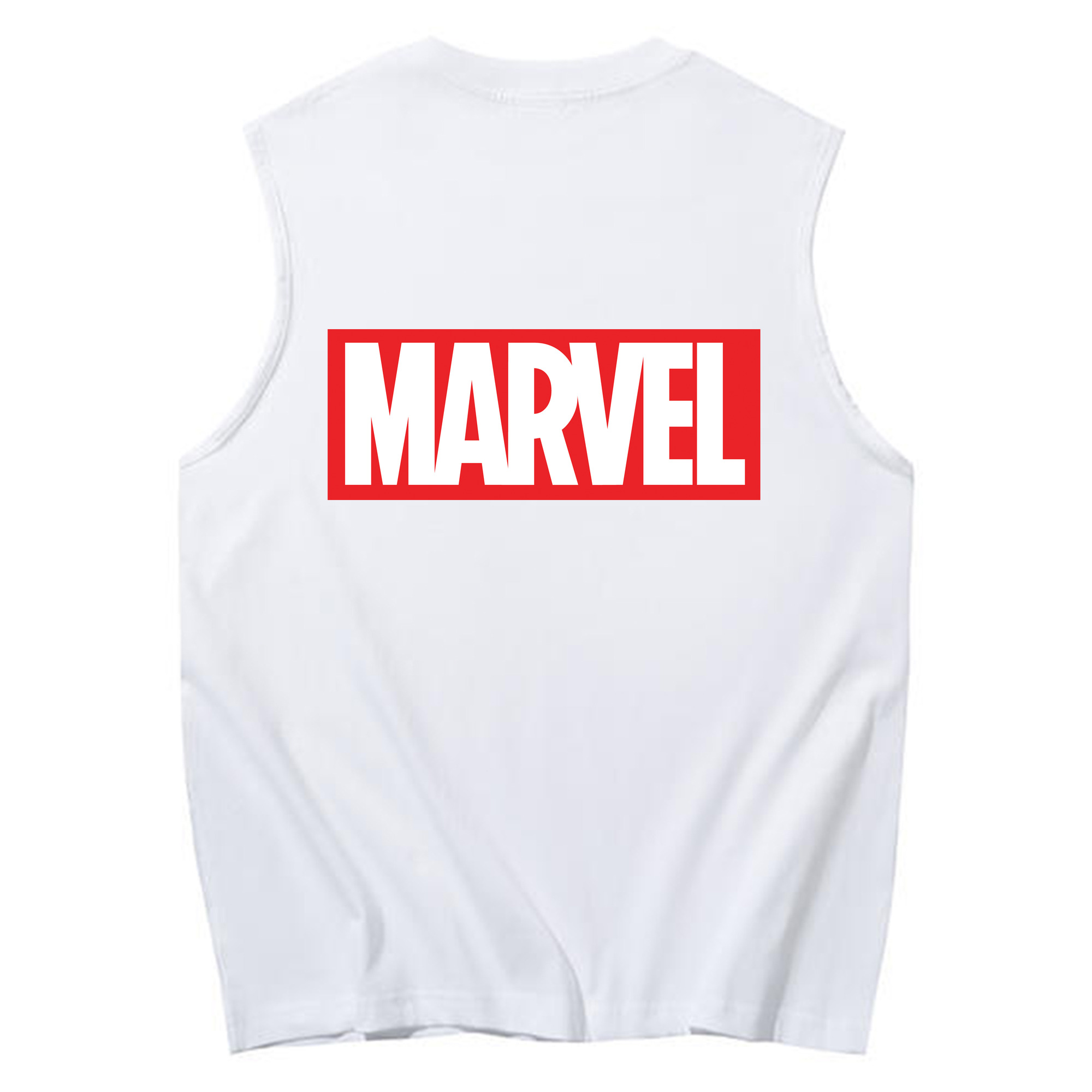 （画像用） アベンジャーズ The Avengers コットン100％タンクトップ（背面プリント）