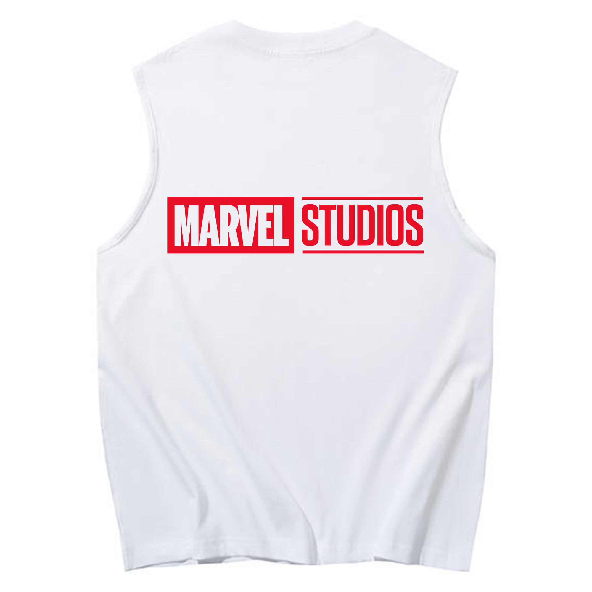 （画像用） アベンジャーズ The Avengers コットン100％タンクトップ（背面プリント）
