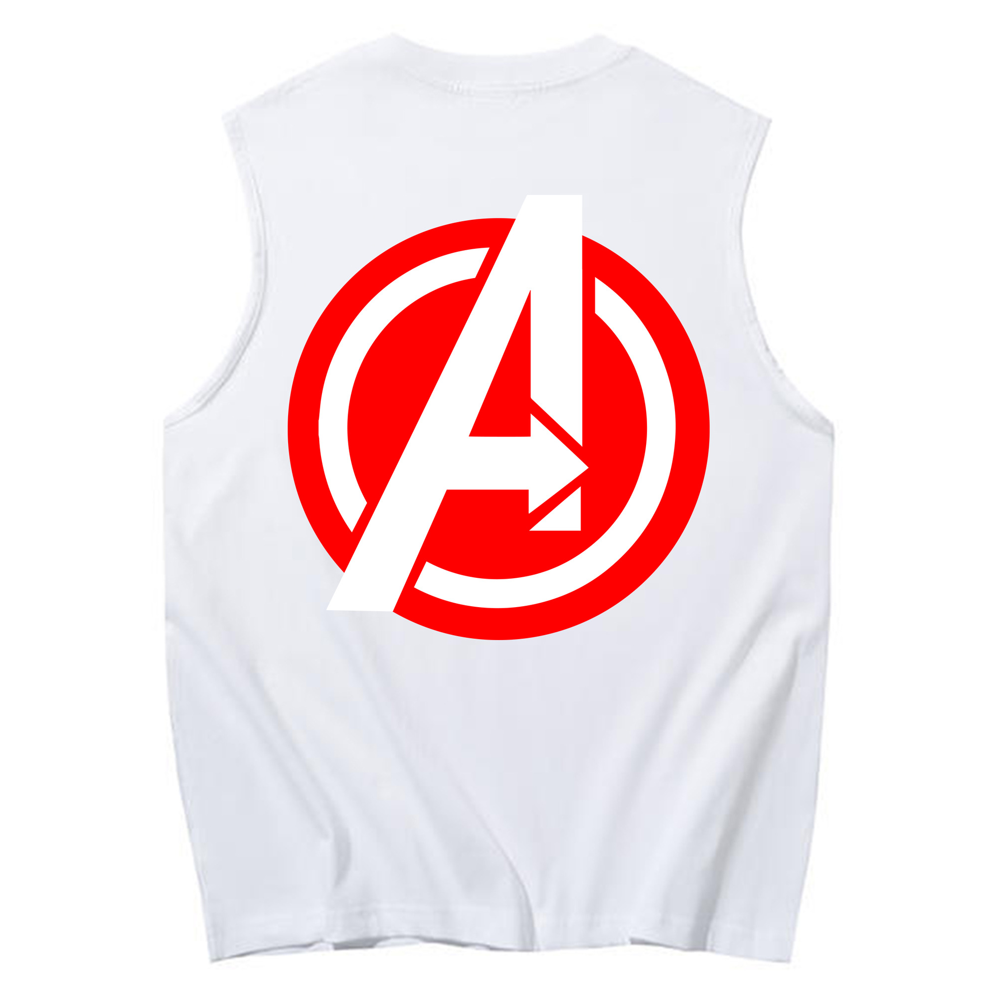 （画像用） アベンジャーズ The Avengers コットン100％タンクトップ（背面プリント）