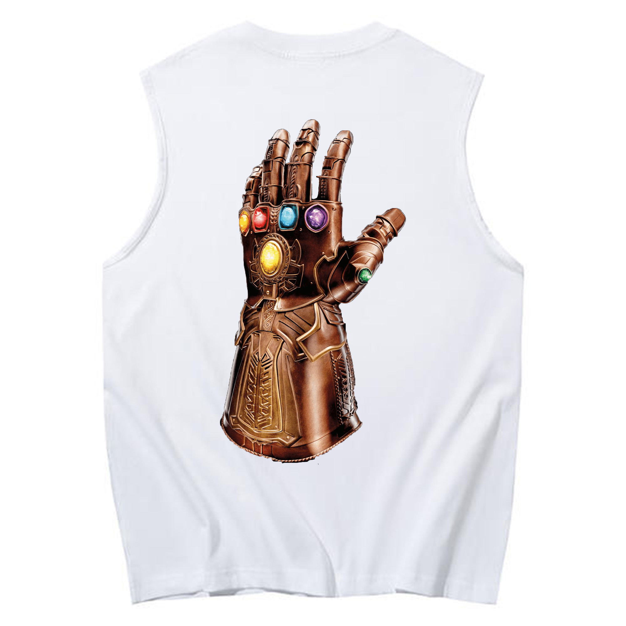 （画像用） アベンジャーズ The Avengers コットン100％タンクトップ（背面プリント）