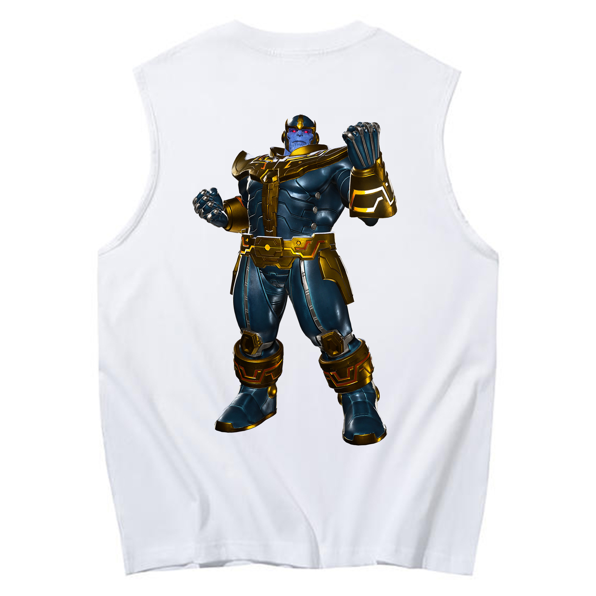 （画像用） アベンジャーズ The Avengers コットン100％タンクトップ（背面プリント）
