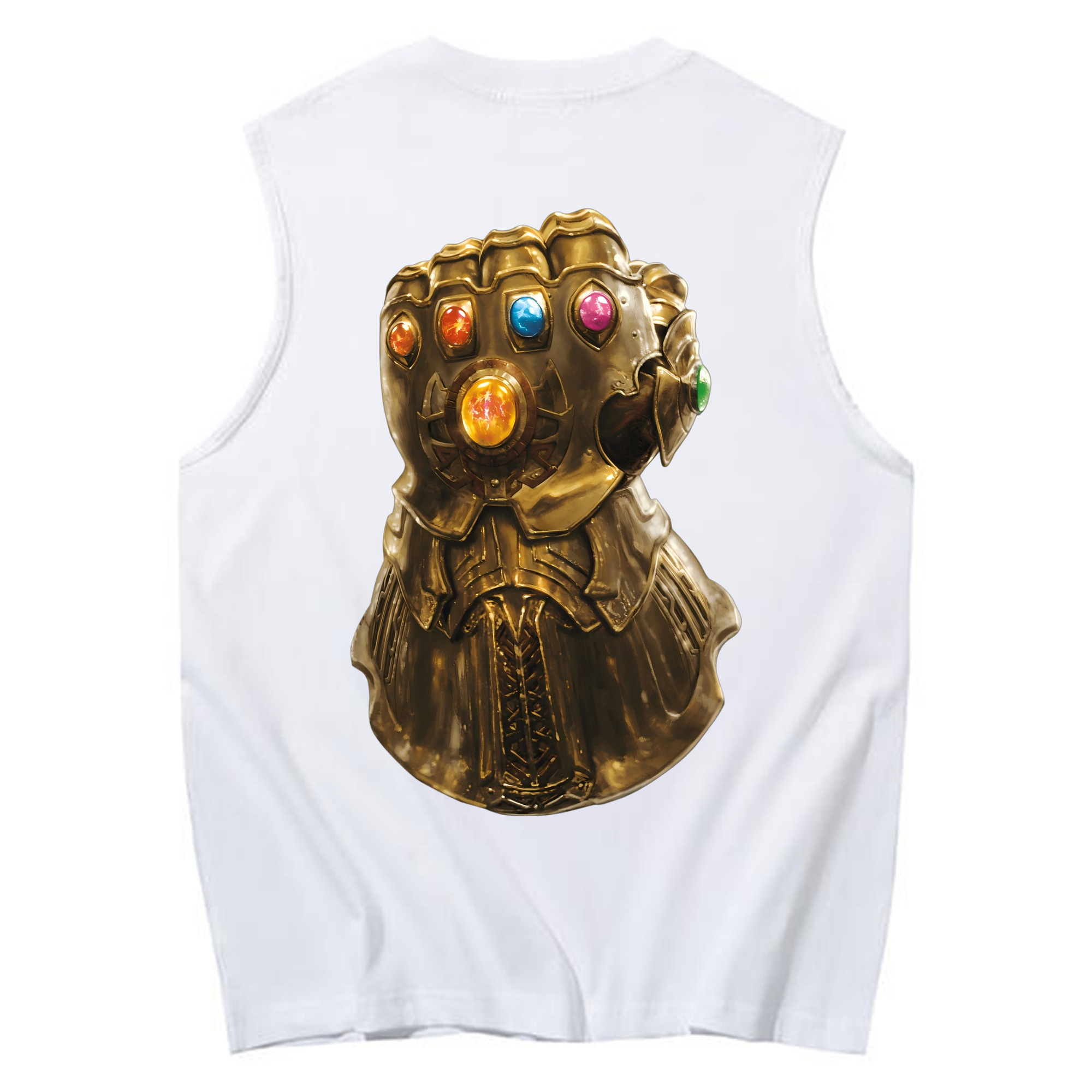 （画像用） アベンジャーズ The Avengers コットン100％タンクトップ（背面プリント）