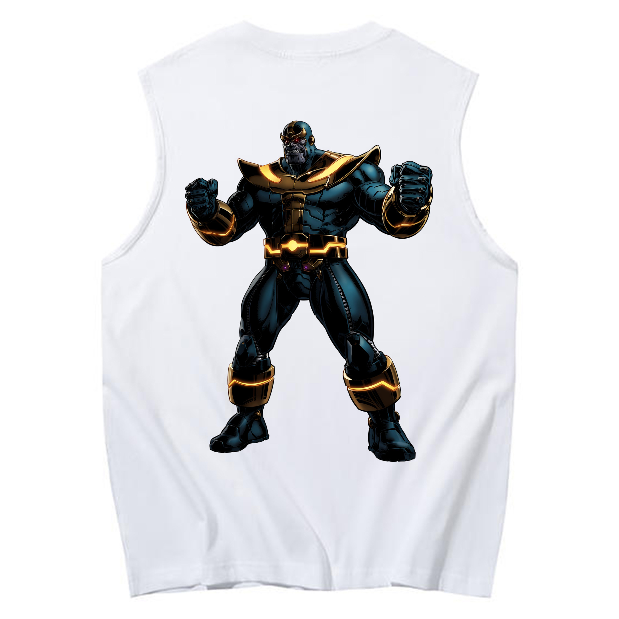 （画像用） アベンジャーズ The Avengers コットン100％タンクトップ（背面プリント）