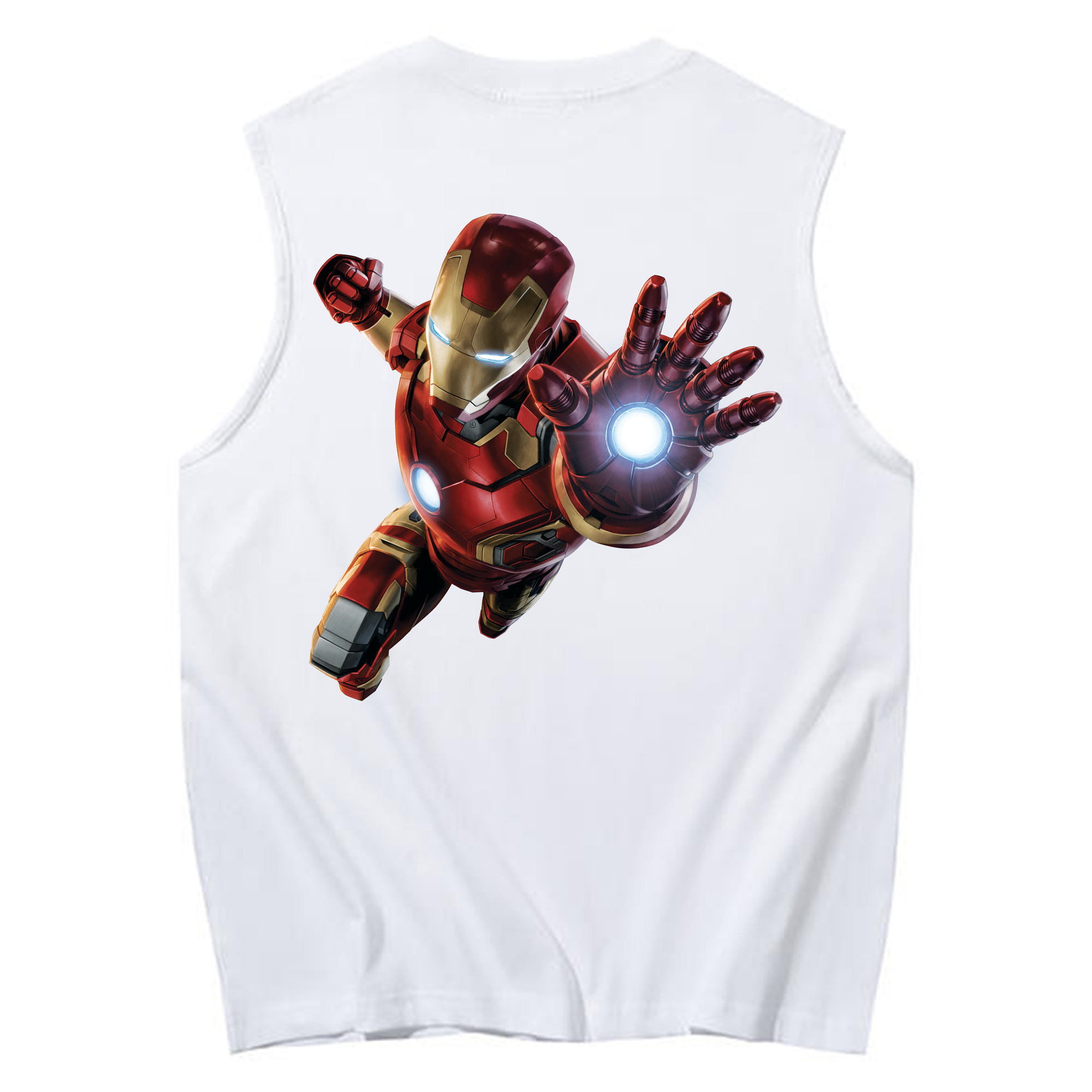 （画像用） アベンジャーズ The Avengers コットン100％タンクトップ（背面プリント）
