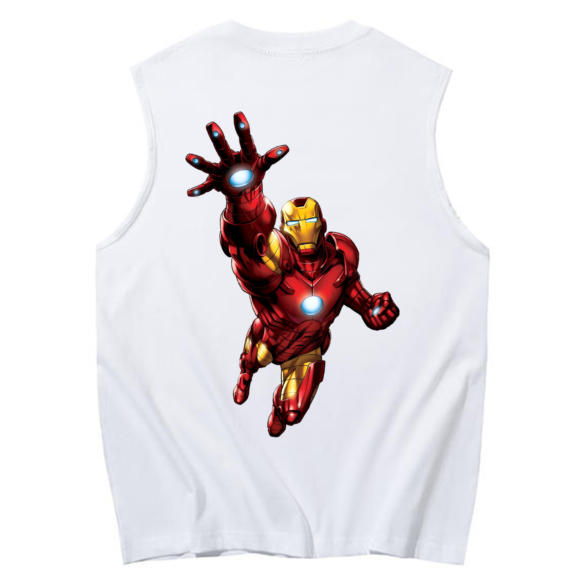 （画像用） アベンジャーズ The Avengers コットン100％タンクトップ（背面プリント）
