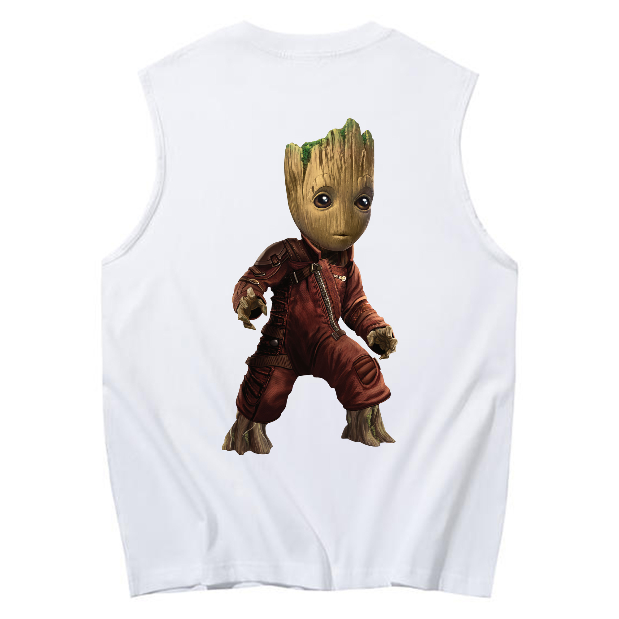 （画像用） アベンジャーズ The Avengers コットン100％タンクトップ（背面プリント）