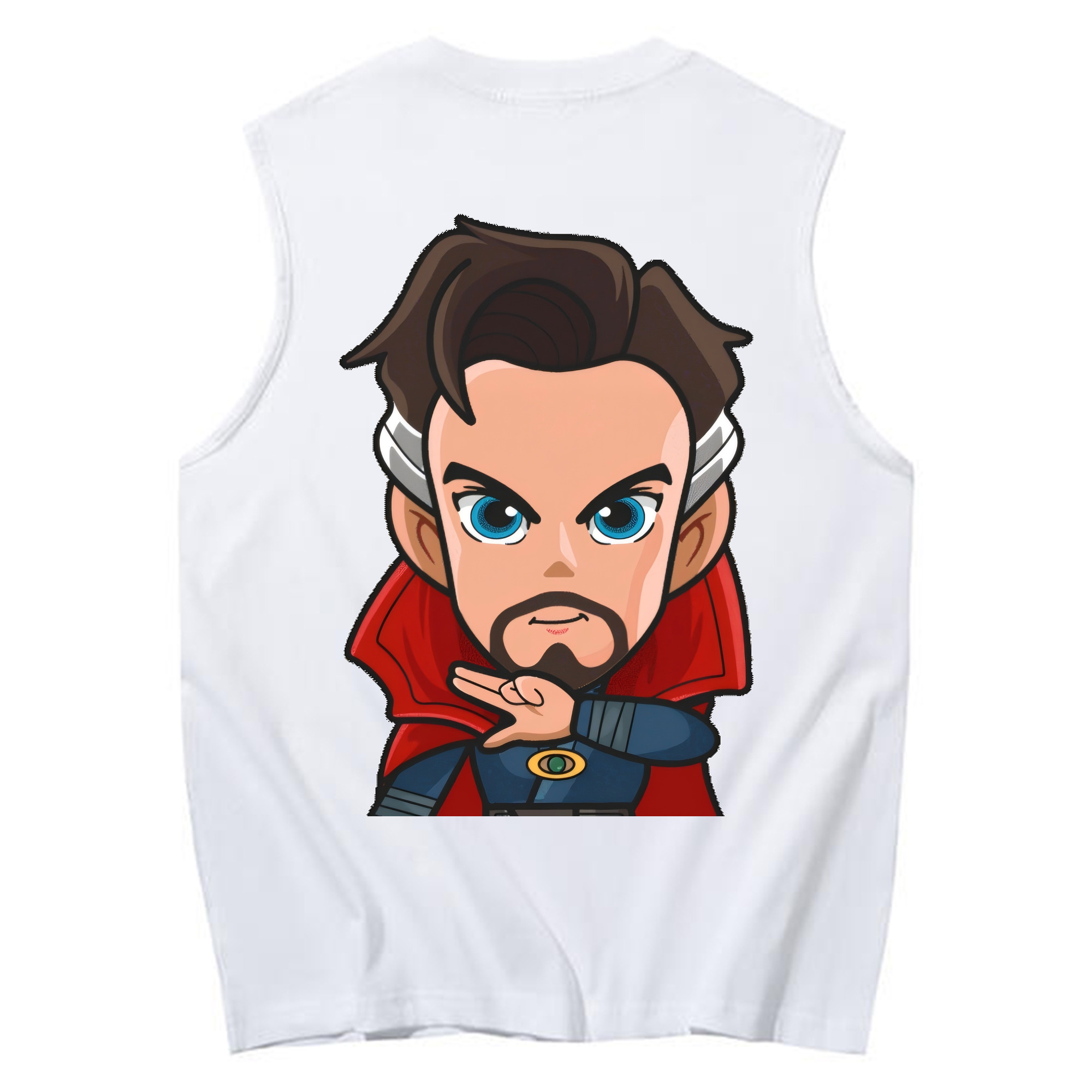 （画像用） アベンジャーズ The Avengers コットン100％タンクトップ（背面プリント）
