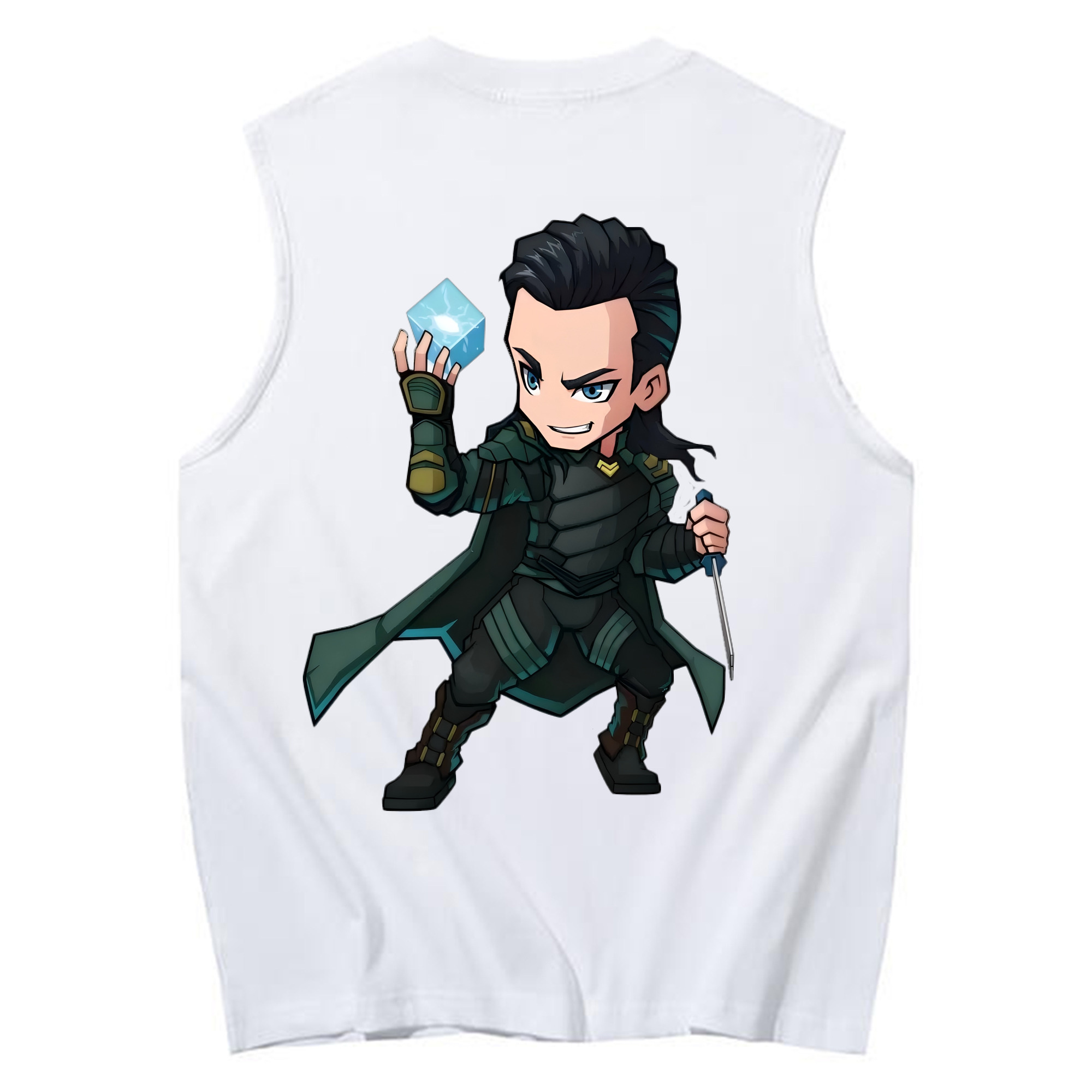 （画像用） アベンジャーズ The Avengers コットン100％タンクトップ（背面プリント）