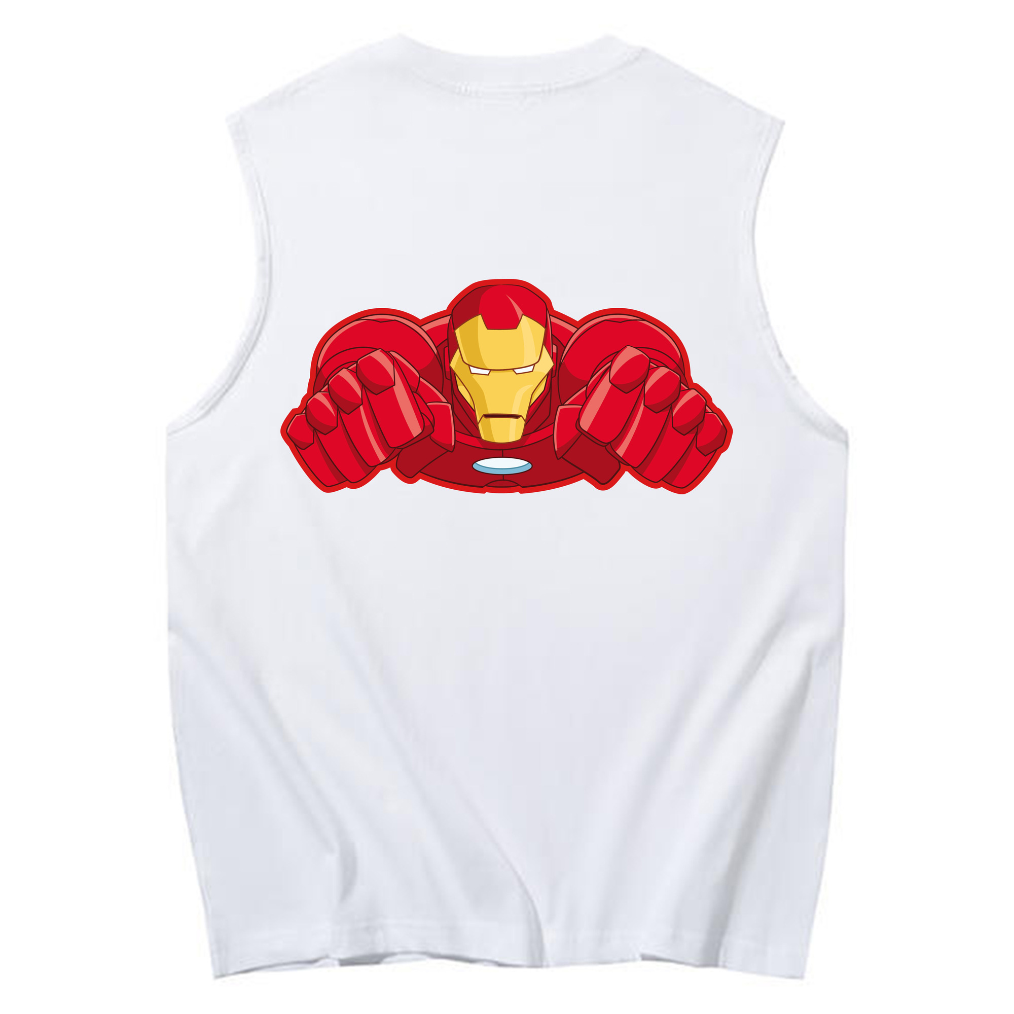 （画像用） アベンジャーズ The Avengers コットン100％タンクトップ（背面プリント）