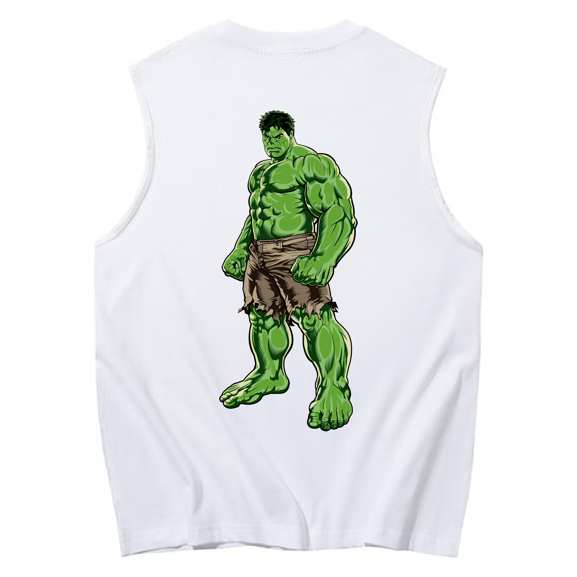 （画像用） アベンジャーズ The Avengers コットン100％タンクトップ（背面プリント）
