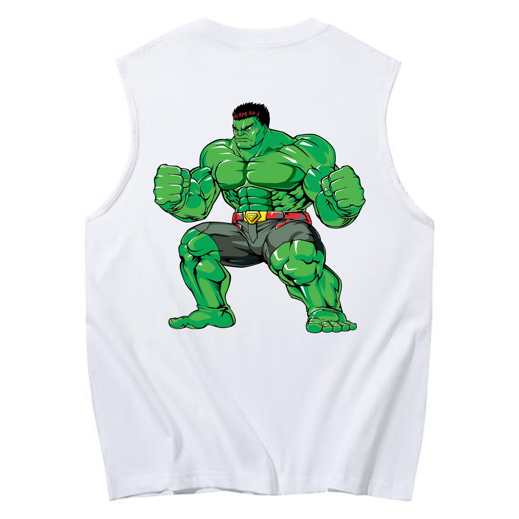 （画像用） アベンジャーズ The Avengers コットン100％タンクトップ（背面プリント）