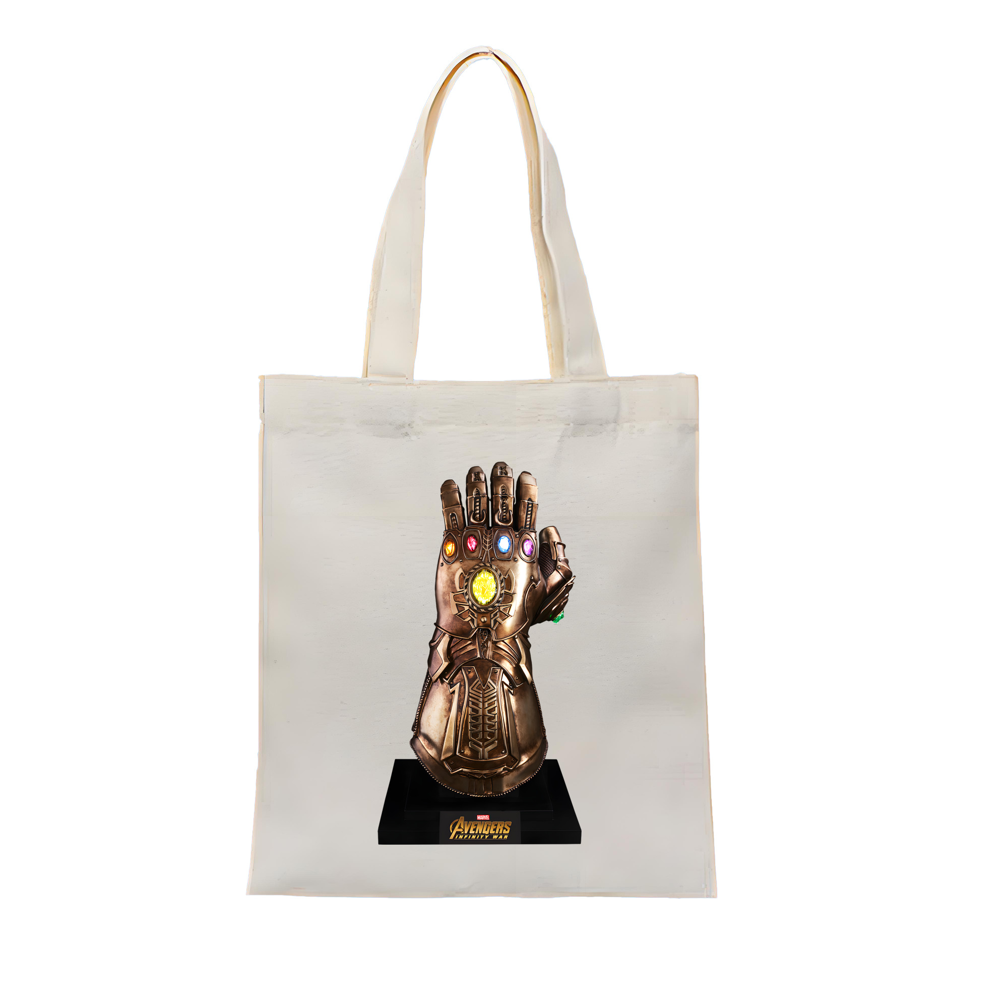 （画像用） アベンジャーズ The Avengers 縦型キャンバス生地手提げバッグ　トートバッグ
