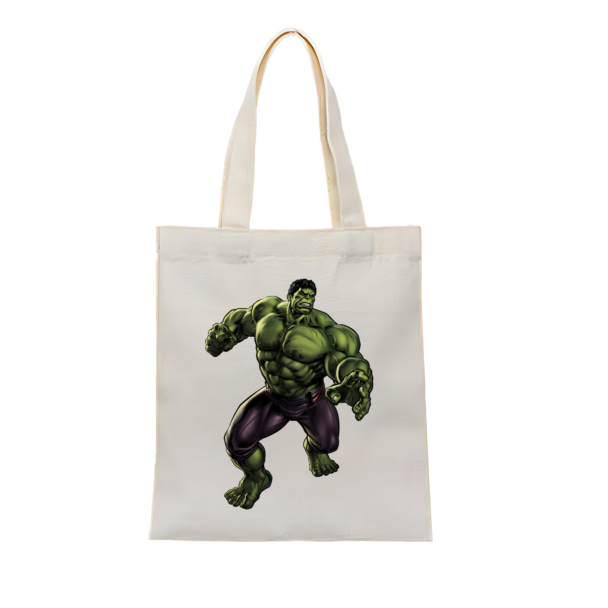 （画像用） アベンジャーズ The Avengers 縦型キャンバス生地手提げバッグ　トートバッグ