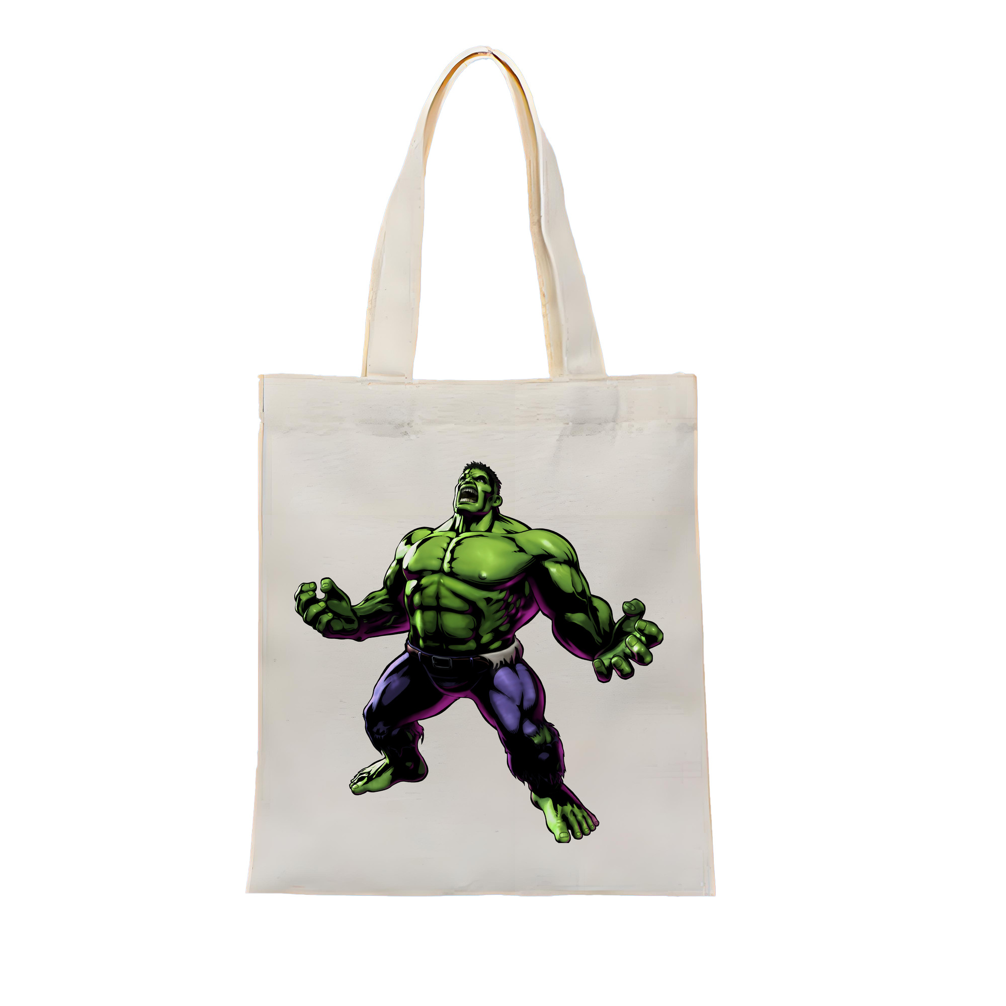 （画像用） アベンジャーズ The Avengers 縦型キャンバス生地手提げバッグ　トートバッグ