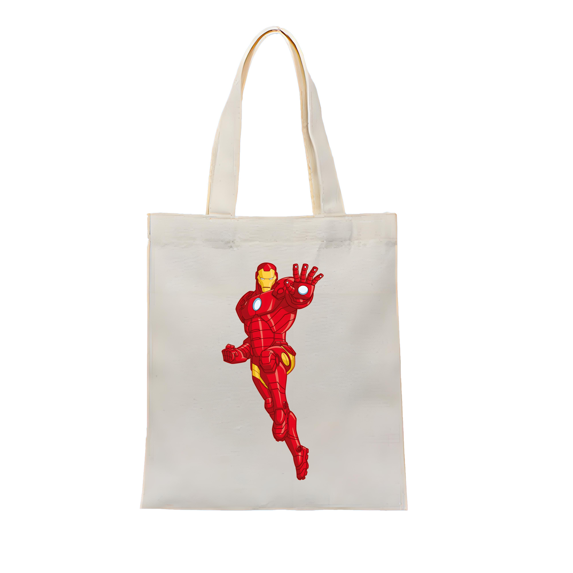 （画像用） アベンジャーズ The Avengers 縦型キャンバス生地手提げバッグ　トートバッグ
