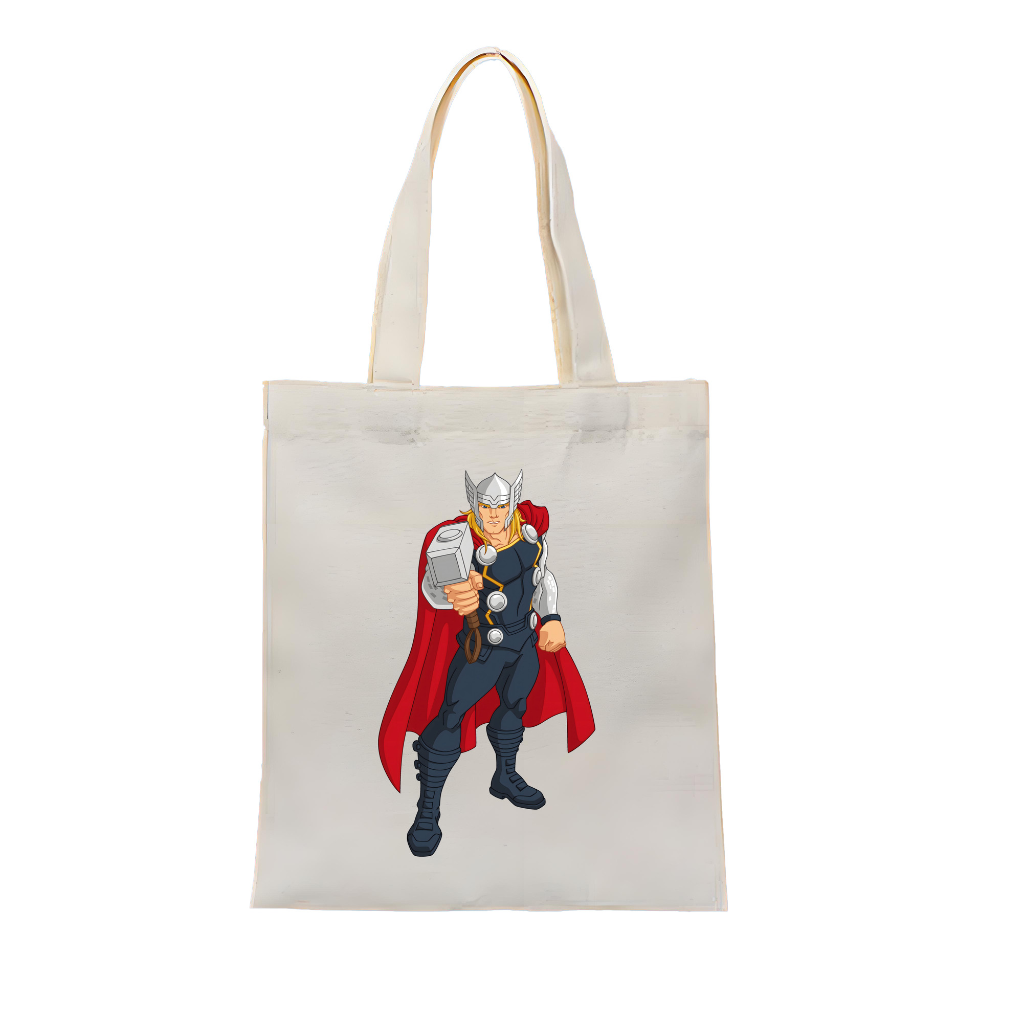 （画像用） アベンジャーズ The Avengers 縦型キャンバス生地手提げバッグ　トートバッグ